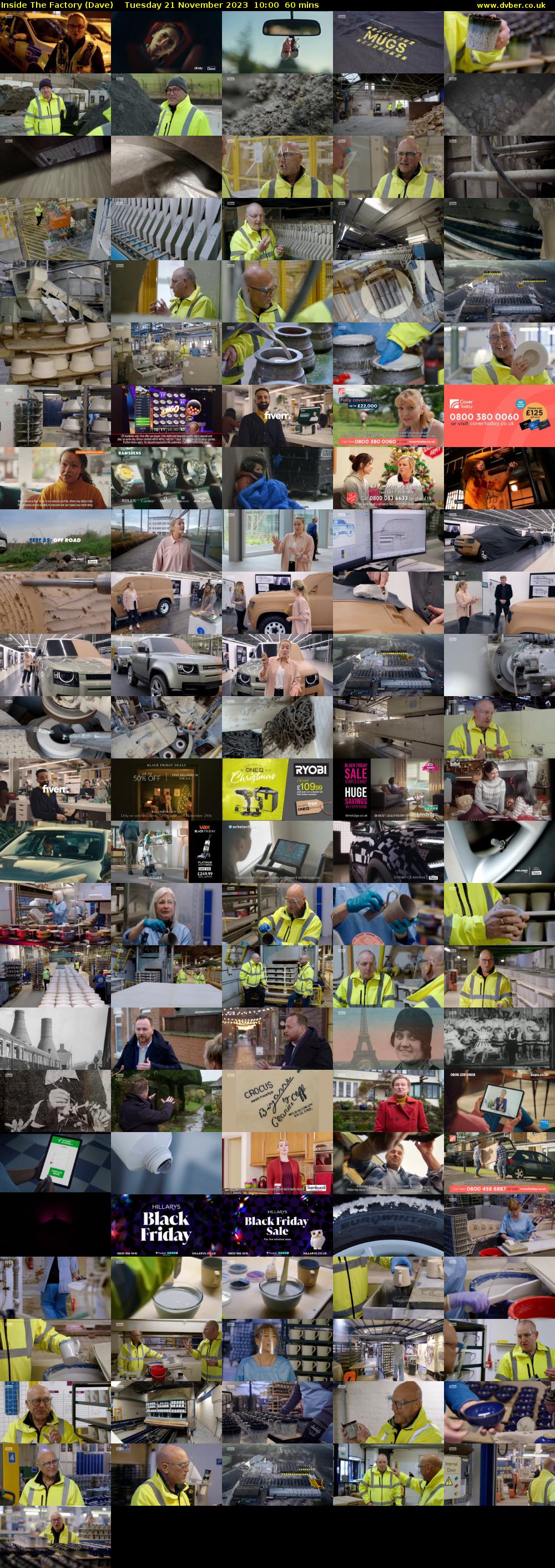 Inside The Factory (Dave) Tuesday 21 November 2023 10:00 - 11:00