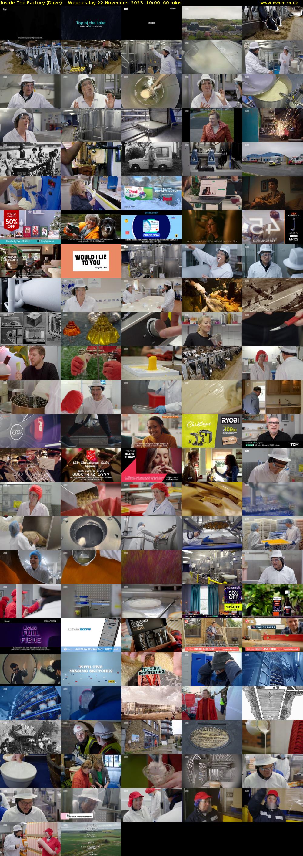 Inside The Factory (Dave) Wednesday 22 November 2023 10:00 - 11:00