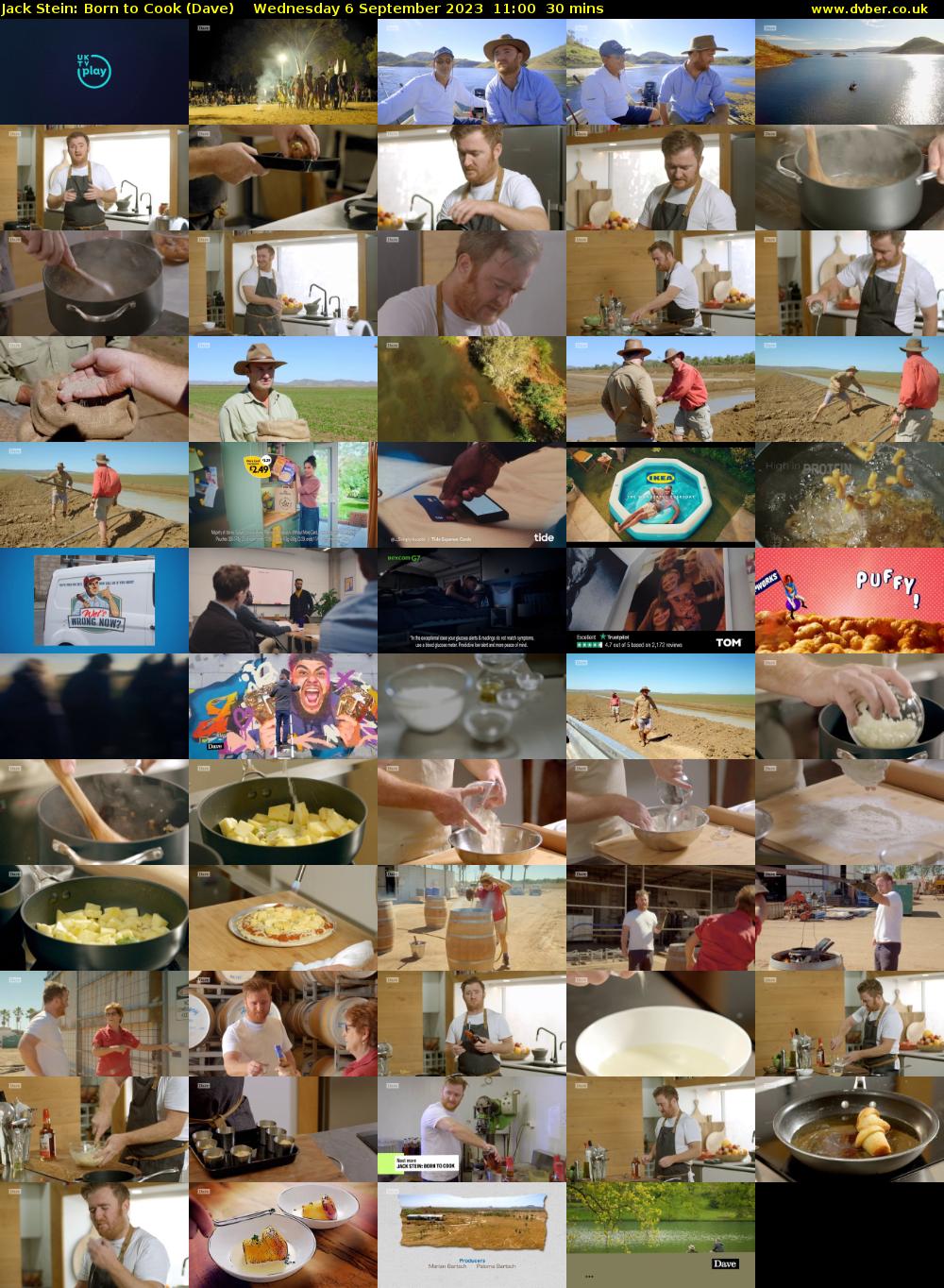 Jack Stein: Born to Cook (Dave) Wednesday 6 September 2023 11:00 - 11:30