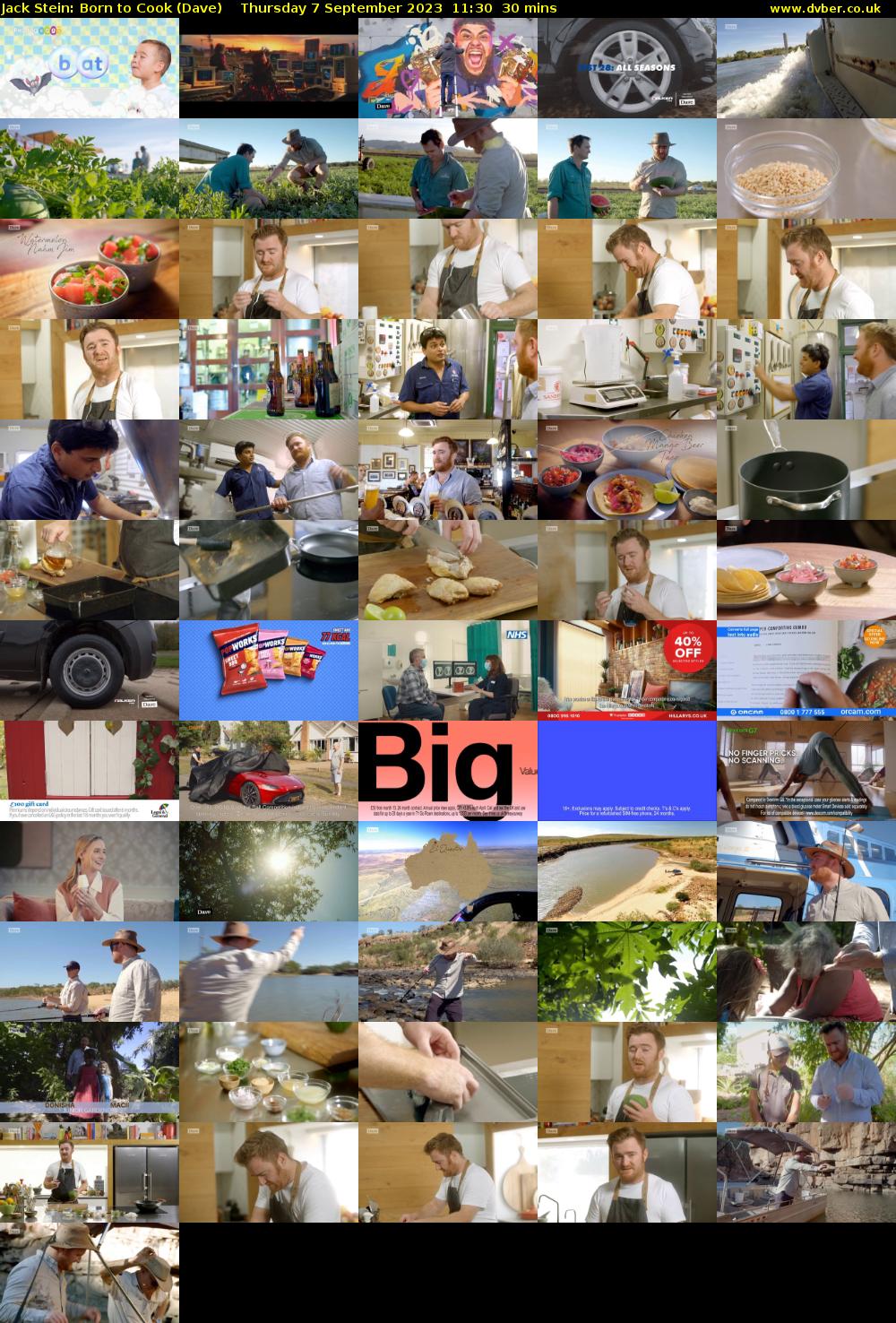 Jack Stein: Born to Cook (Dave) Thursday 7 September 2023 11:30 - 12:00