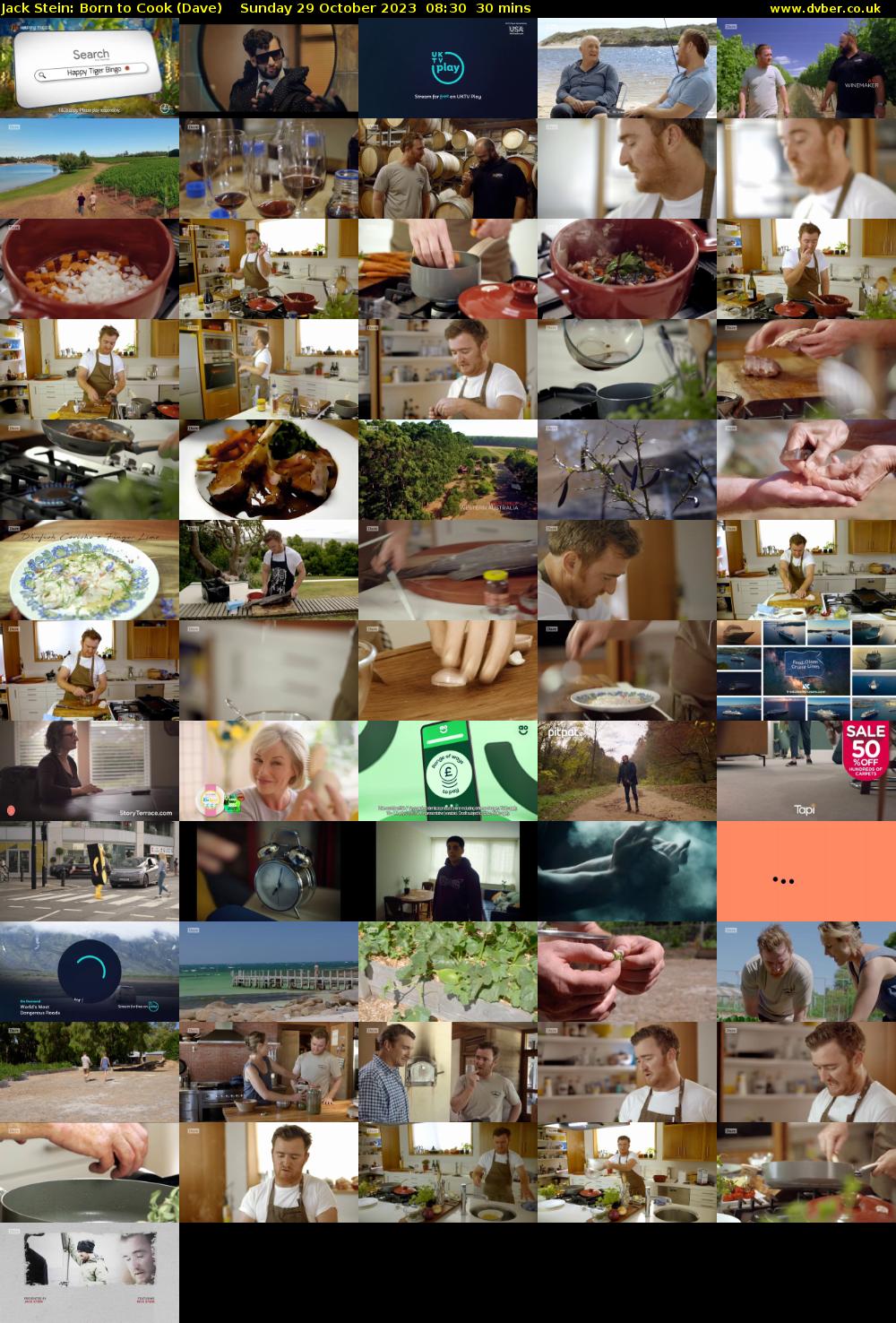 Jack Stein: Born to Cook (Dave) Sunday 29 October 2023 08:30 - 09:00