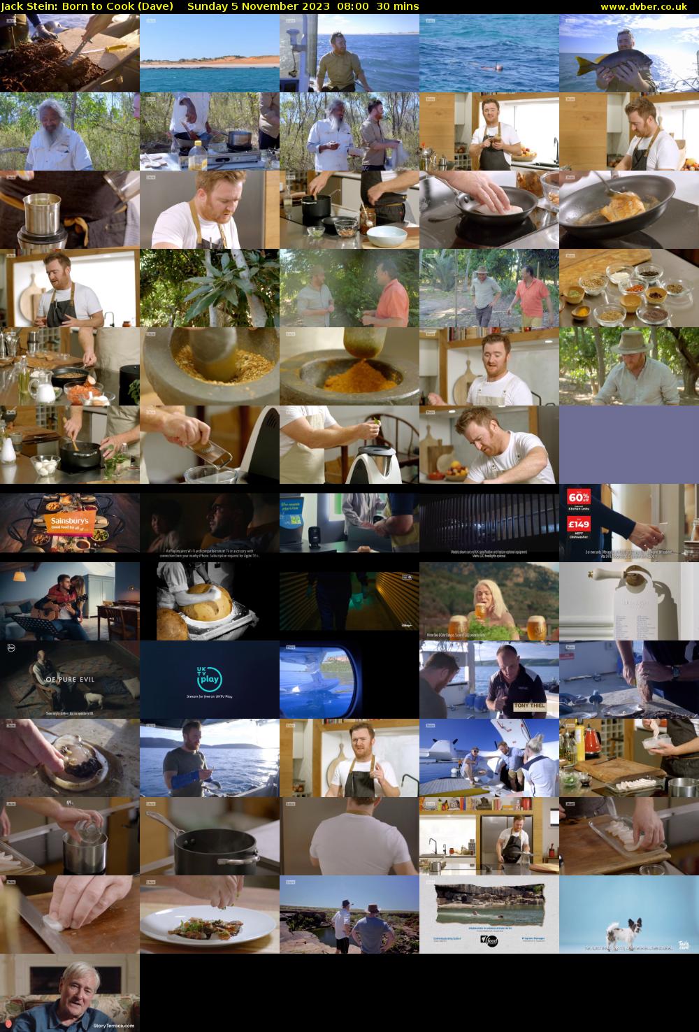 Jack Stein: Born to Cook (Dave) Sunday 5 November 2023 08:00 - 08:30