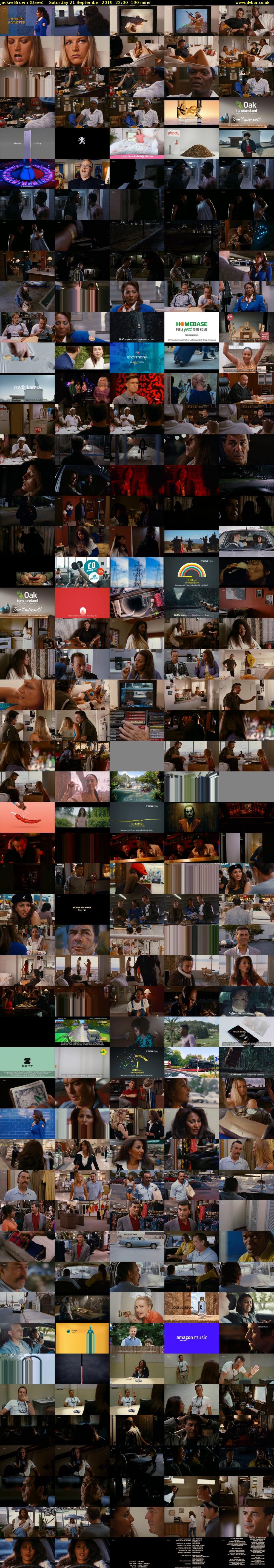 Jackie Brown (Dave) Saturday 21 September 2019 22:00 - 01:10