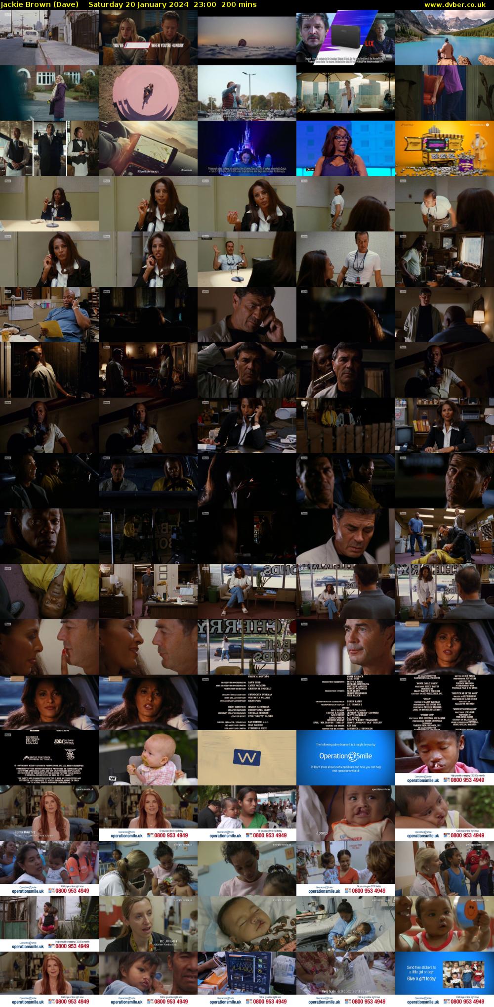 Jackie Brown (Dave) Saturday 20 January 2024 23:00 - 02:20