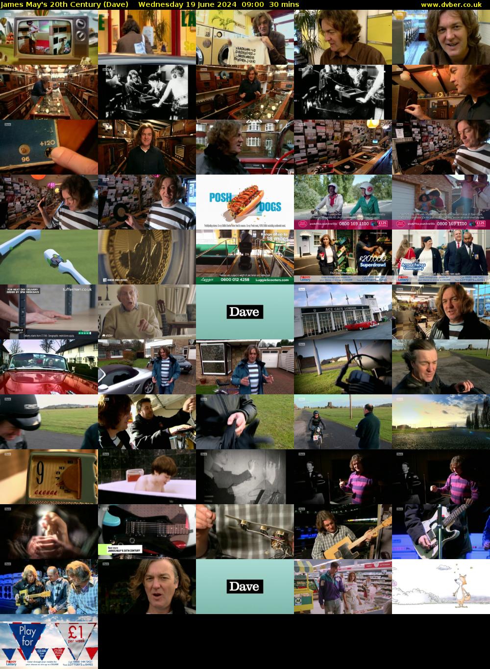 James May's 20th Century (Dave) Wednesday 19 June 2024 09:00 - 09:30