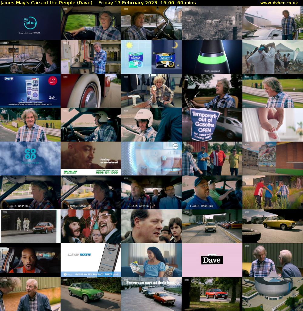 James May's Cars of the People (Dave) Friday 17 February 2023 16:00 - 17:00