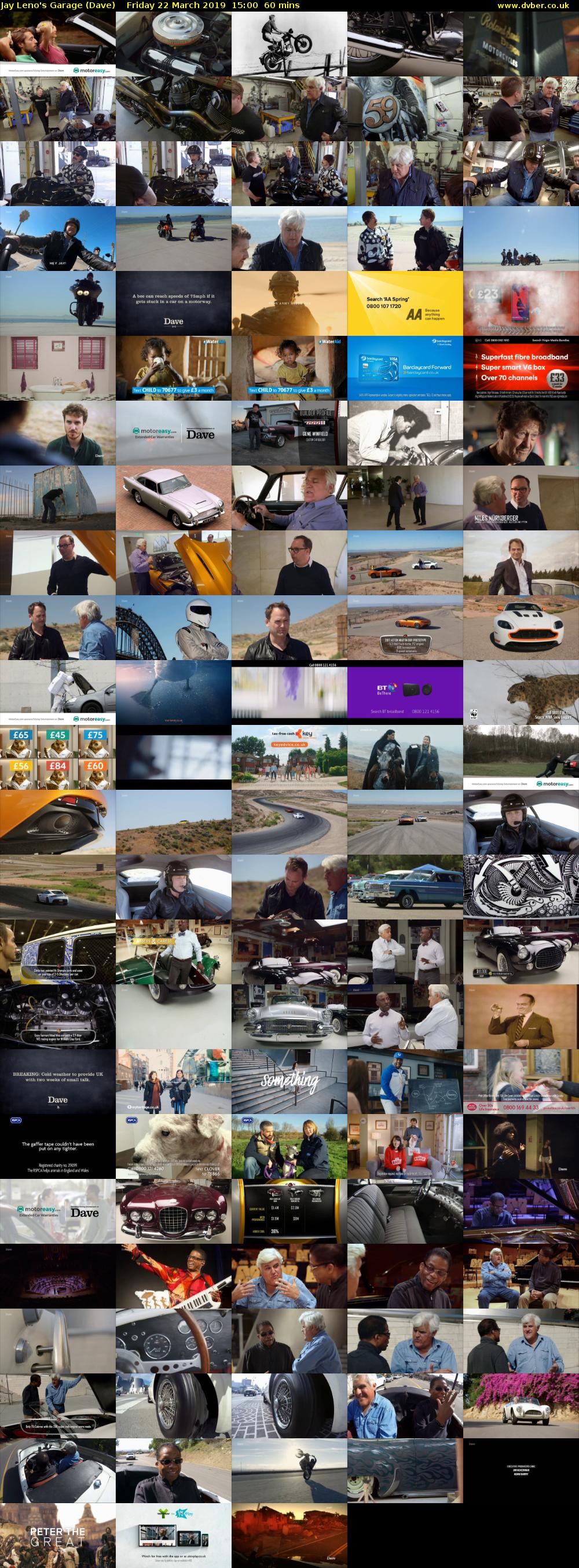 Jay Leno's Garage (Dave) Friday 22 March 2019 15:00 - 16:00