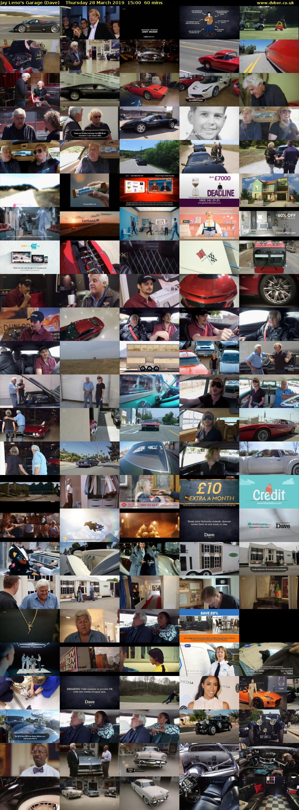 Jay Leno's Garage (Dave) Thursday 28 March 2019 15:00 - 16:00