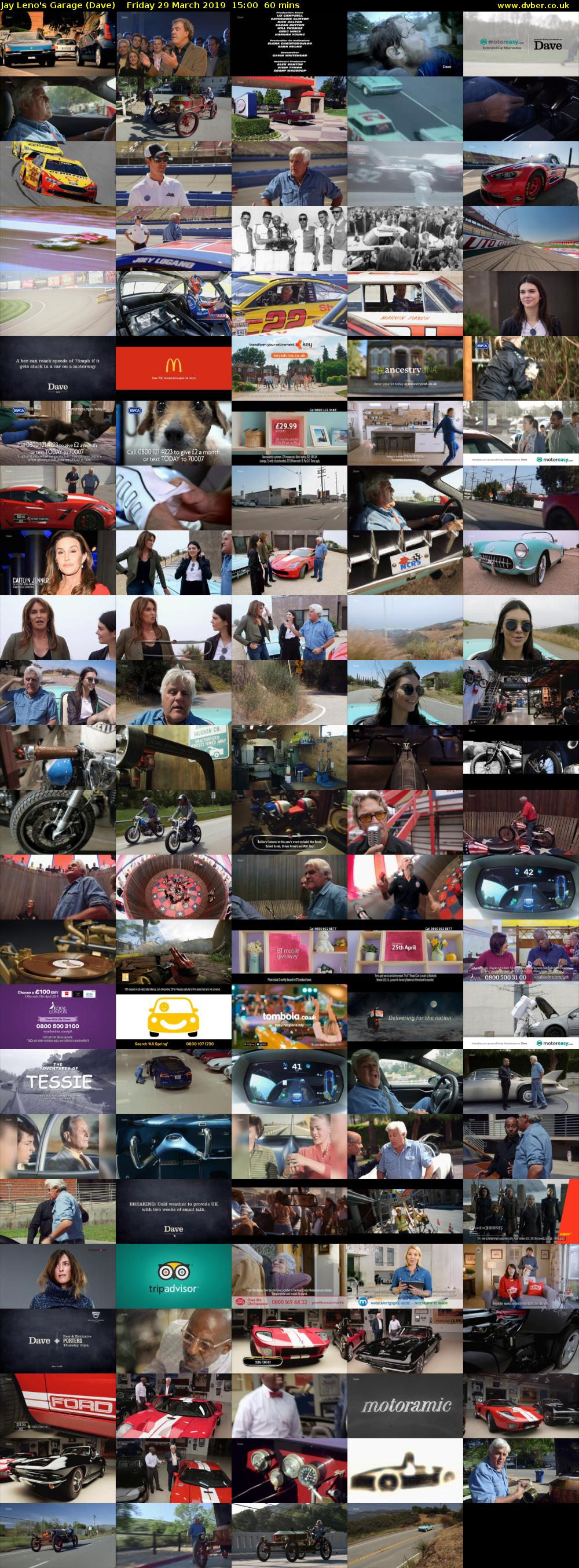 Jay Leno's Garage (Dave) Friday 29 March 2019 15:00 - 16:00