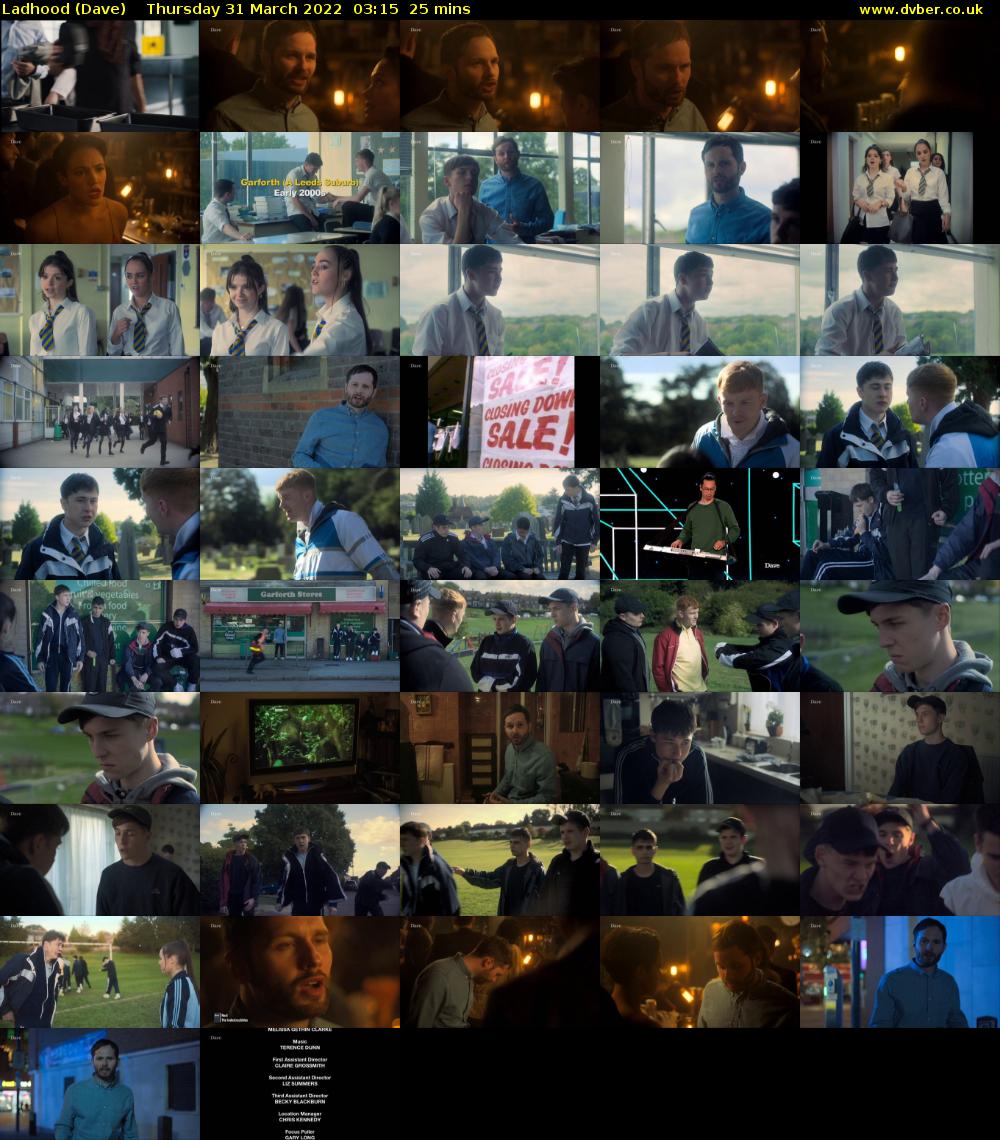 Ladhood (Dave) Thursday 31 March 2022 03:15 - 03:40