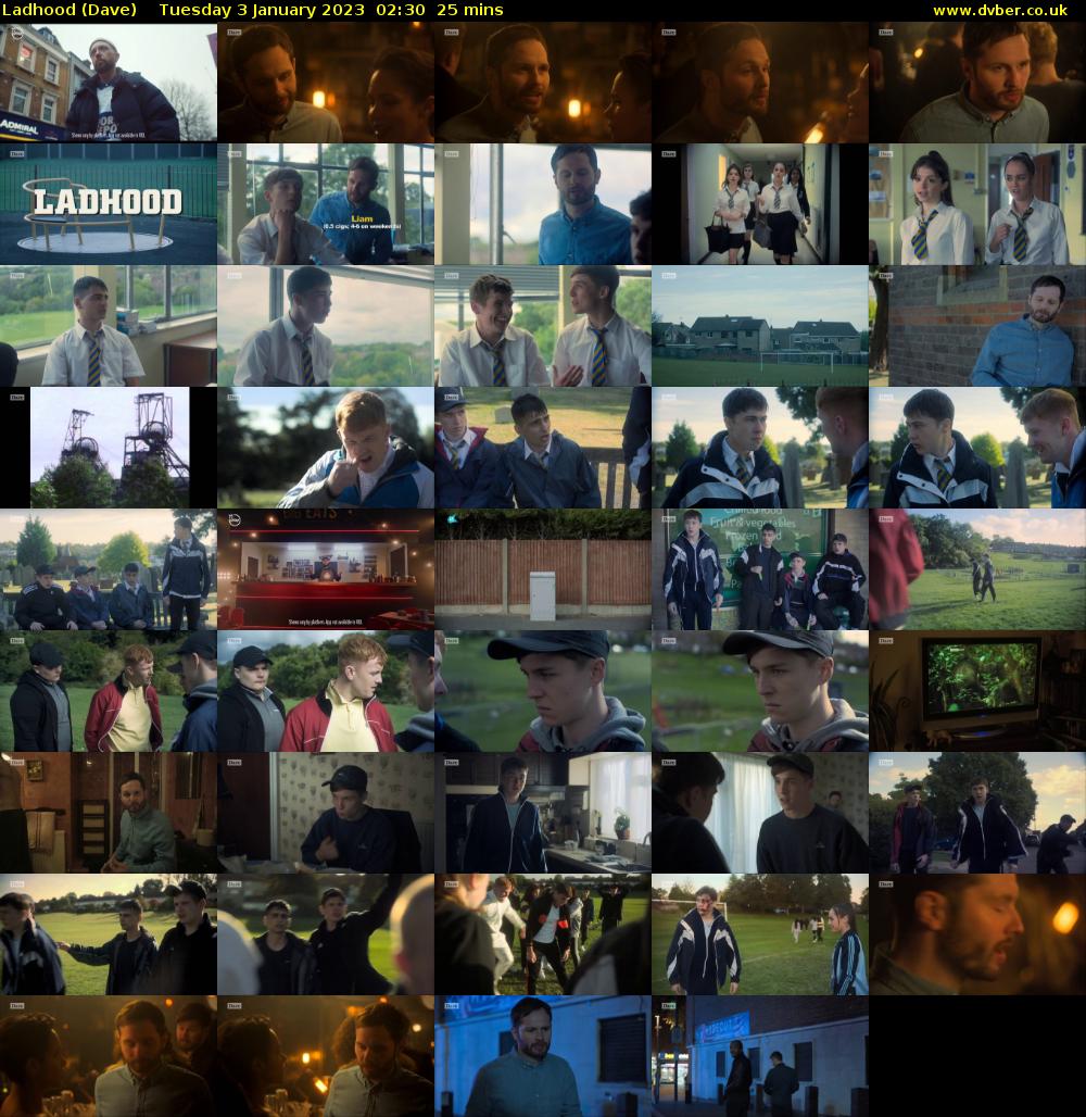 Ladhood (Dave) Tuesday 3 January 2023 02:30 - 02:55