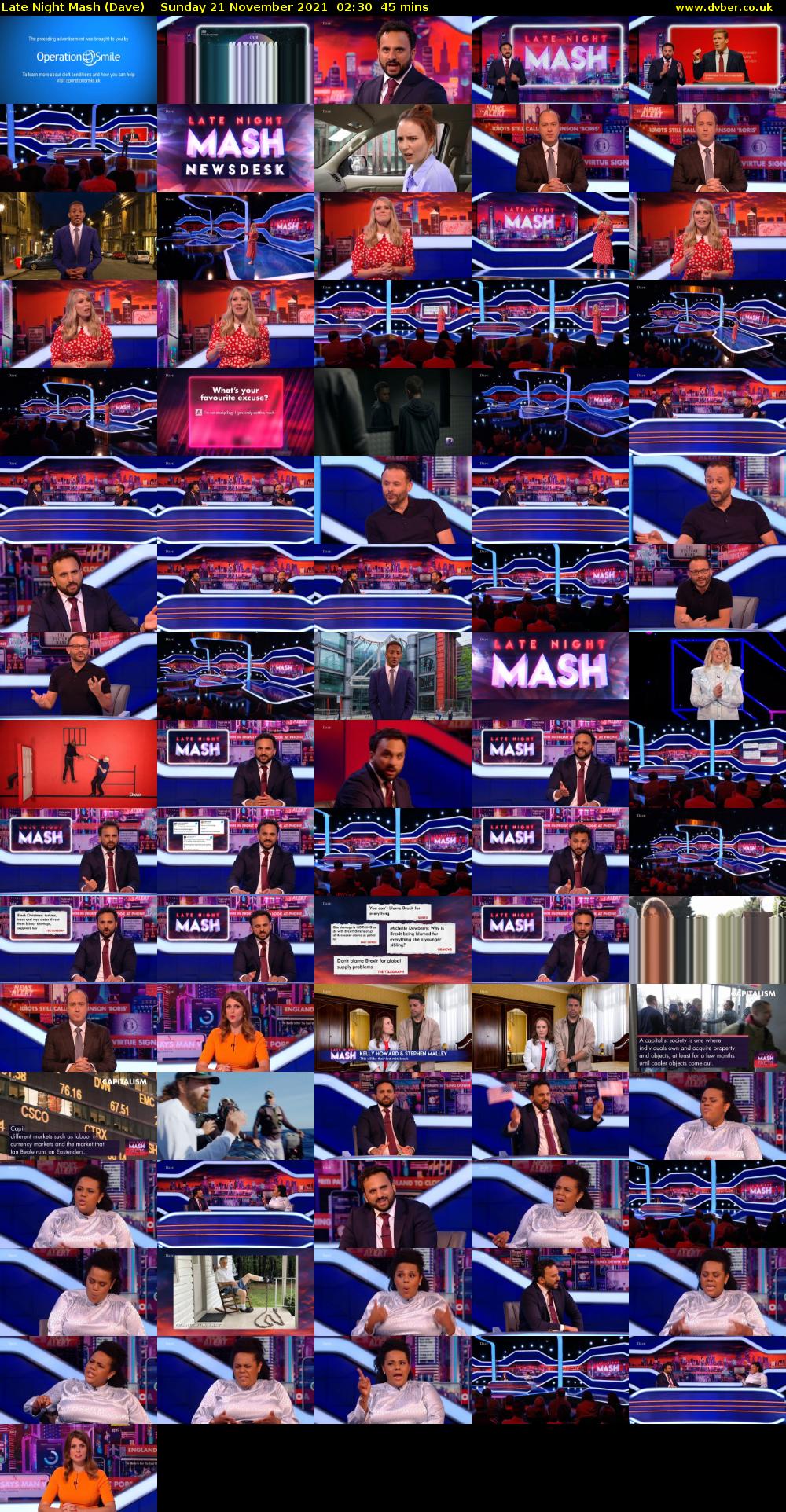 Late Night Mash (Dave) Sunday 21 November 2021 02:30 - 03:15