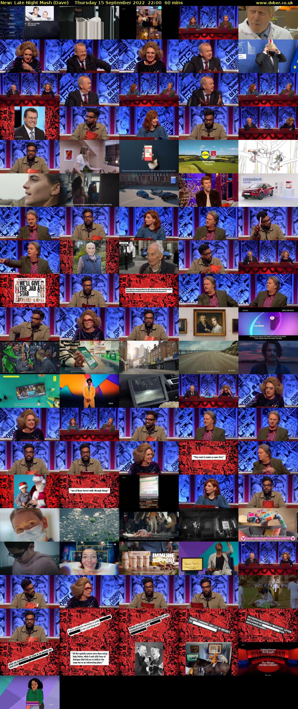 Late Night Mash (Dave) Thursday 15 September 2022 22:00 - 23:00