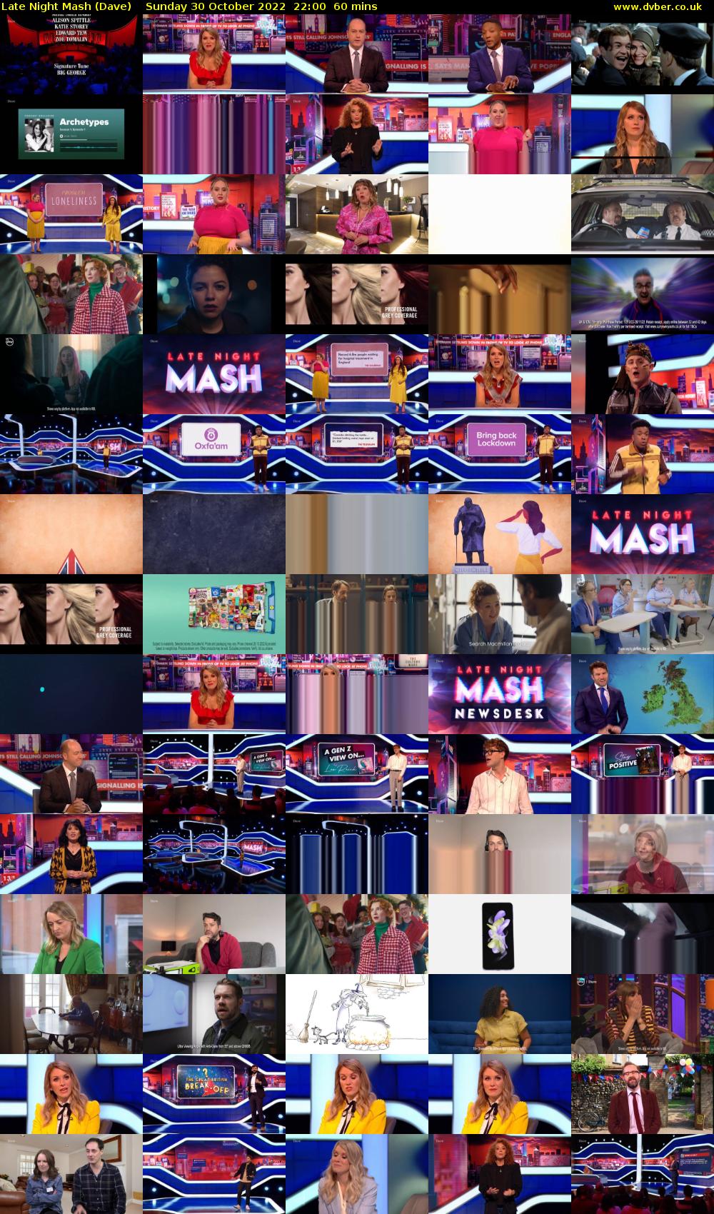 Late Night Mash (Dave) Sunday 30 October 2022 22:00 - 23:00