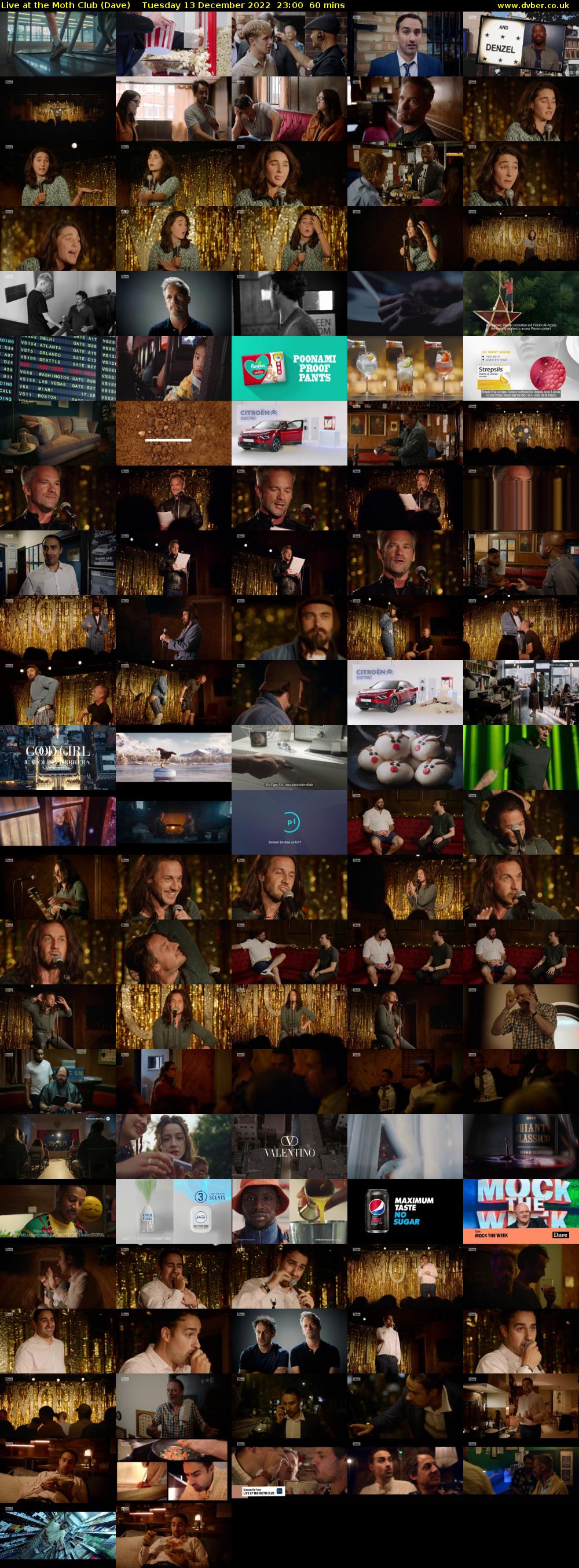 Live at the Moth Club (Dave) Tuesday 13 December 2022 23:00 - 00:00