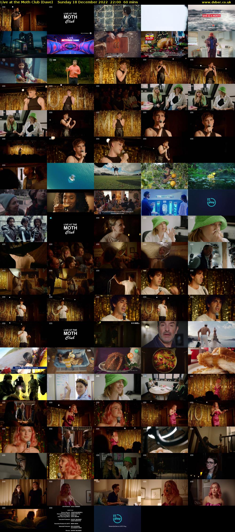 Live at the Moth Club (Dave) Sunday 18 December 2022 22:00 - 23:00