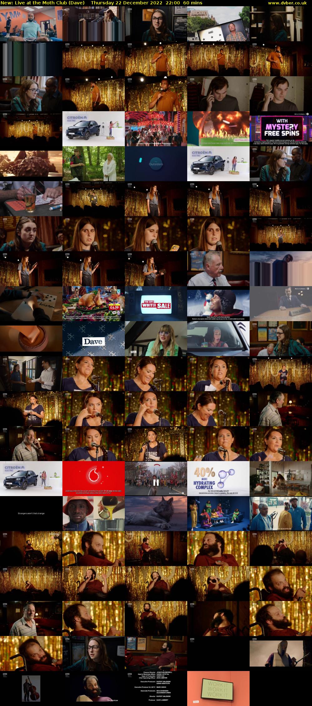 Live at the Moth Club (Dave) Thursday 22 December 2022 22:00 - 23:00