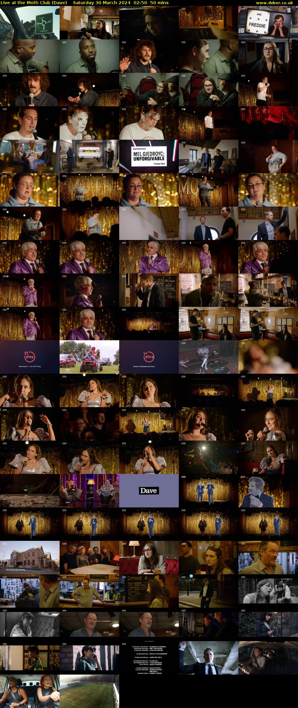 Live at the Moth Club (Dave) Saturday 30 March 2024 02:50 - 03:40