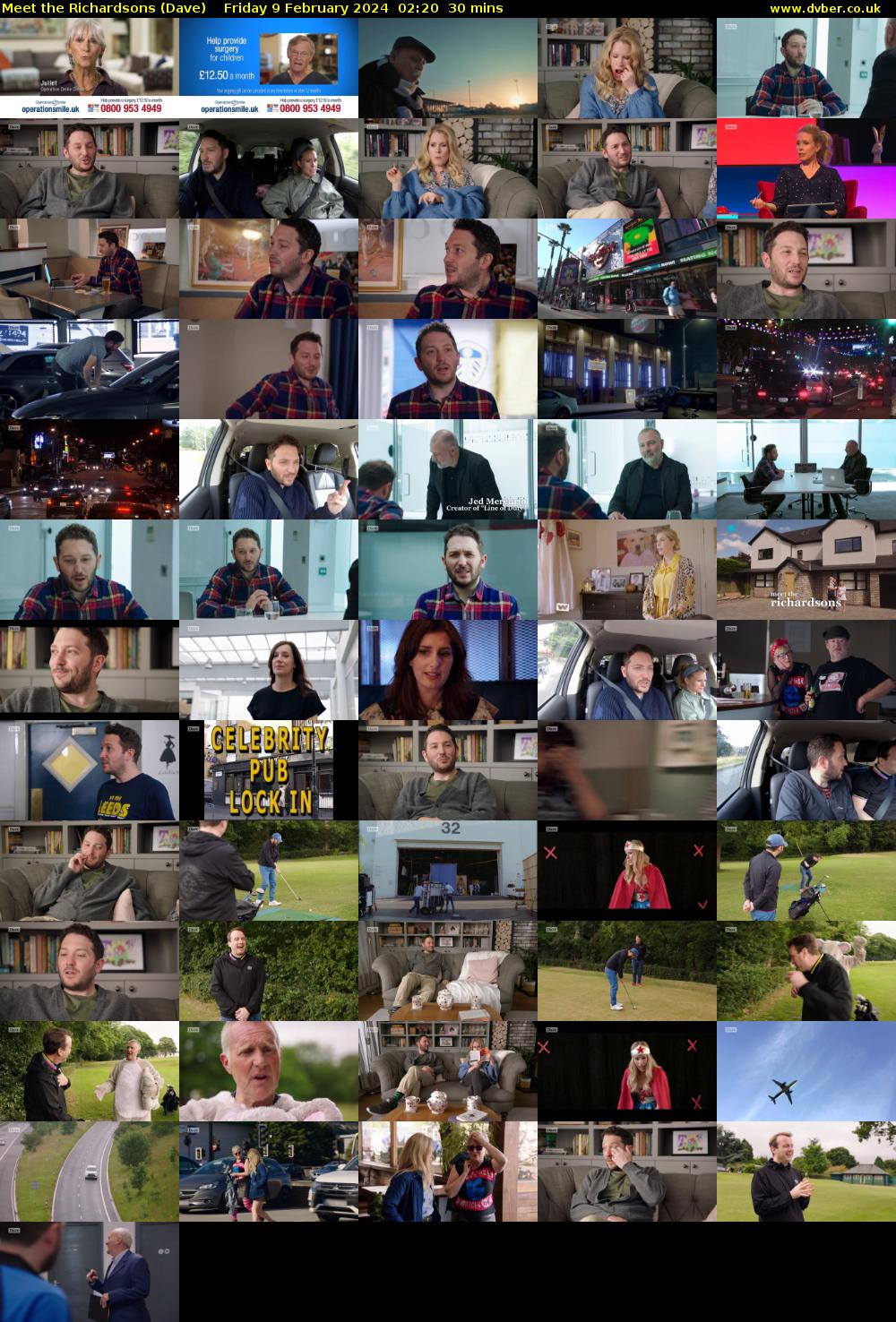 Meet the Richardsons (Dave) Friday 9 February 2024 02:20 - 02:50