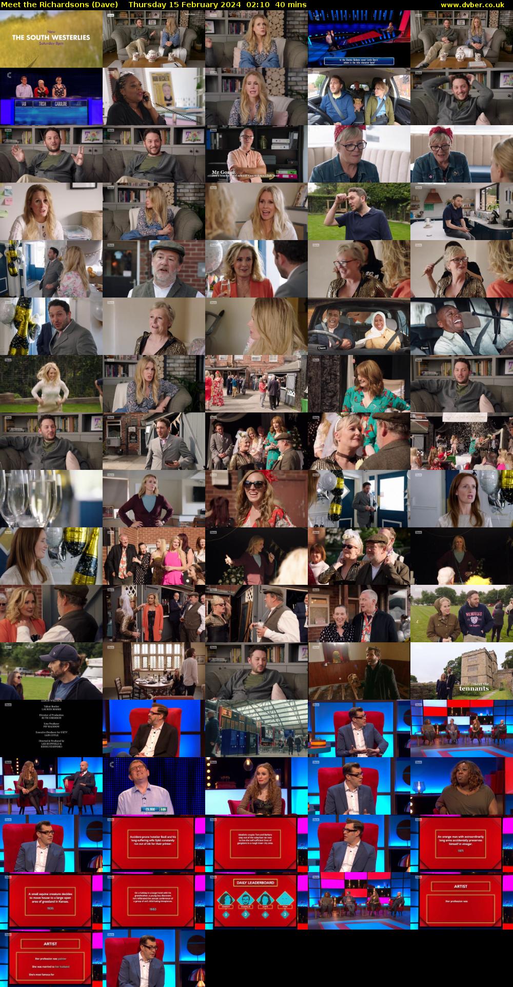 Meet the Richardsons (Dave) Thursday 15 February 2024 02:10 - 02:50