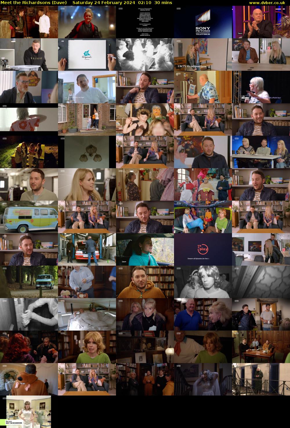 Meet the Richardsons (Dave) Saturday 24 February 2024 02:10 - 02:40