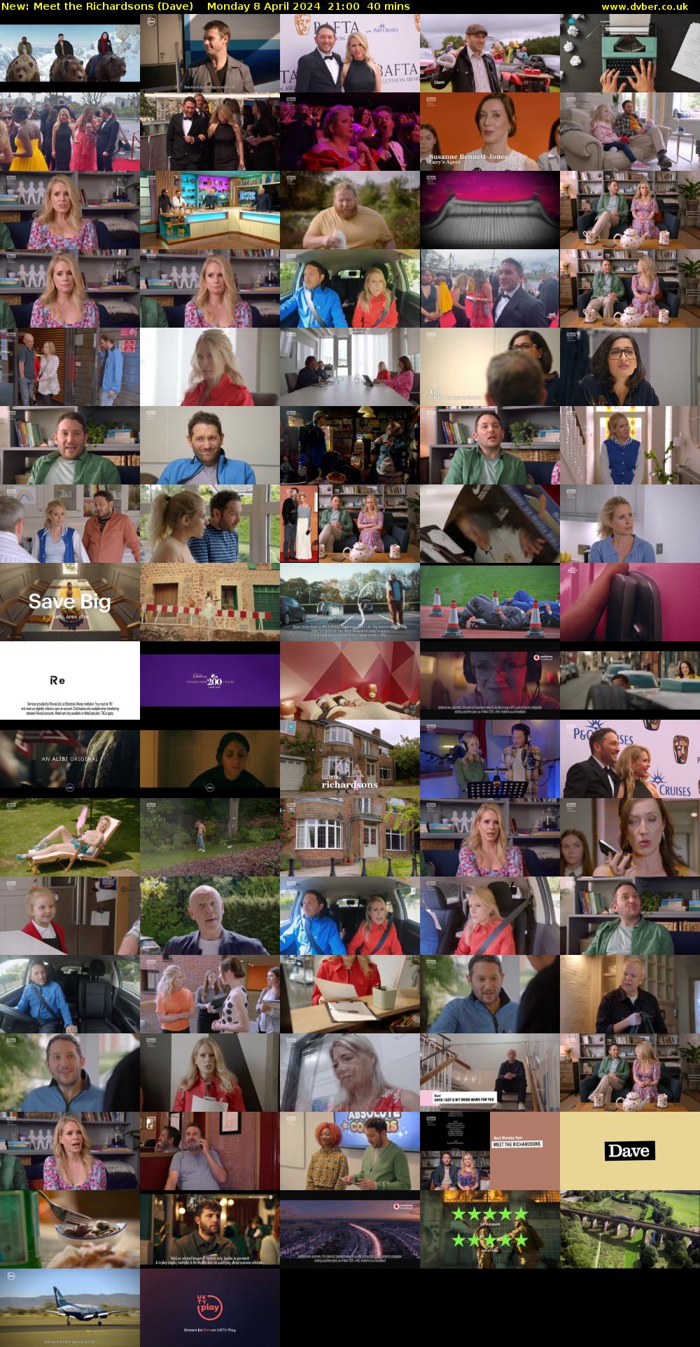 Meet the Richardsons (Dave) Monday 8 April 2024 21:00 - 21:40