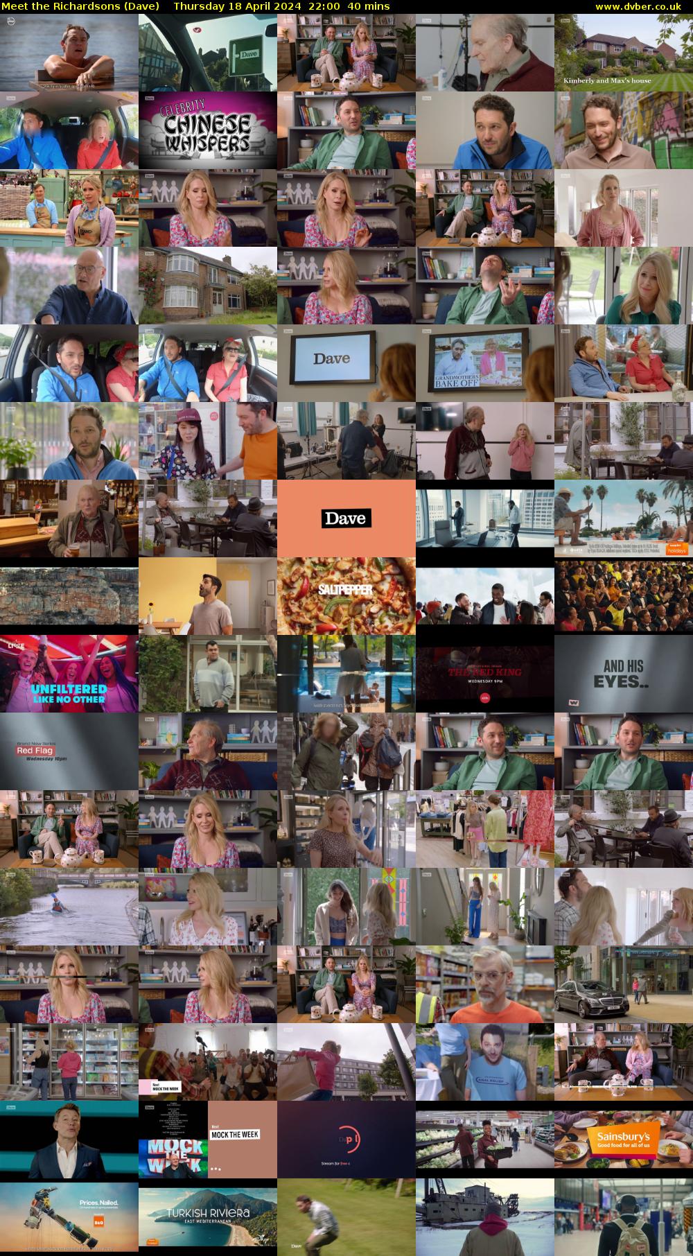 Meet the Richardsons (Dave) Thursday 18 April 2024 22:00 - 22:40