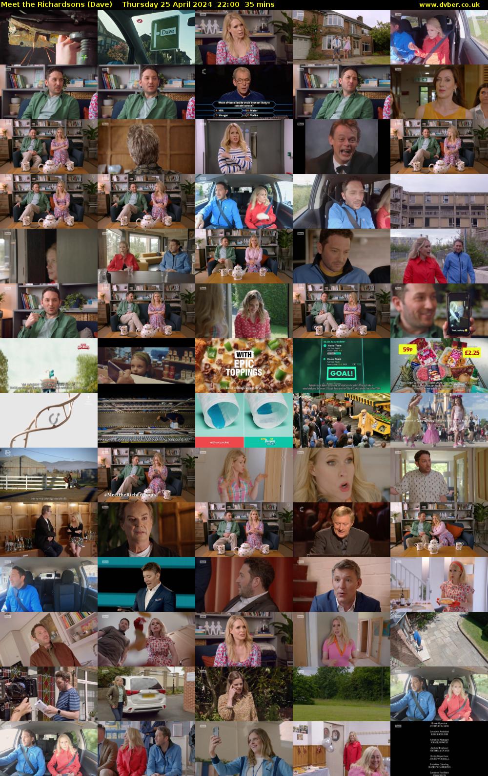 Meet the Richardsons (Dave) Thursday 25 April 2024 22:00 - 22:35