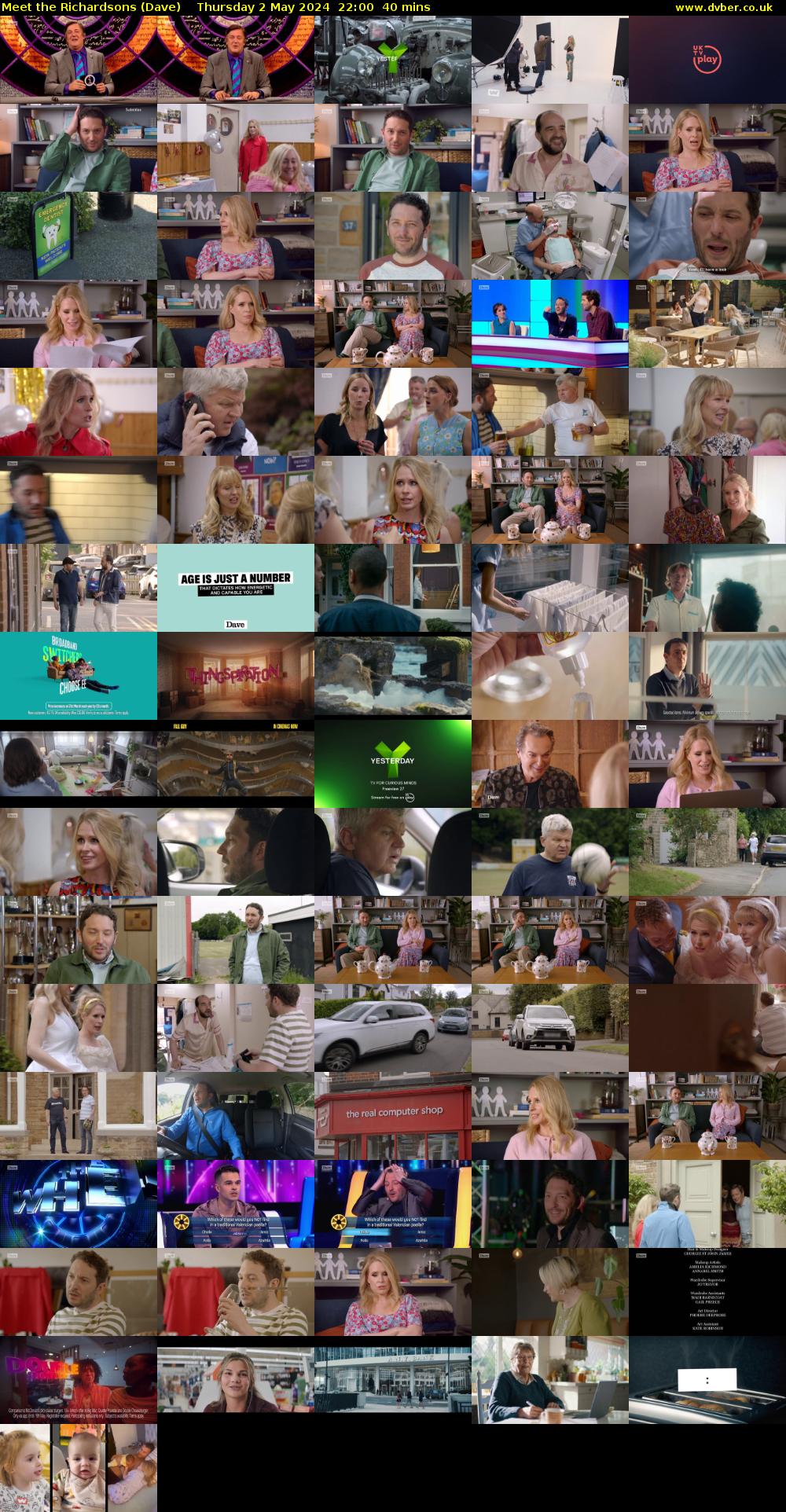 Meet the Richardsons (Dave) Thursday 2 May 2024 22:00 - 22:40