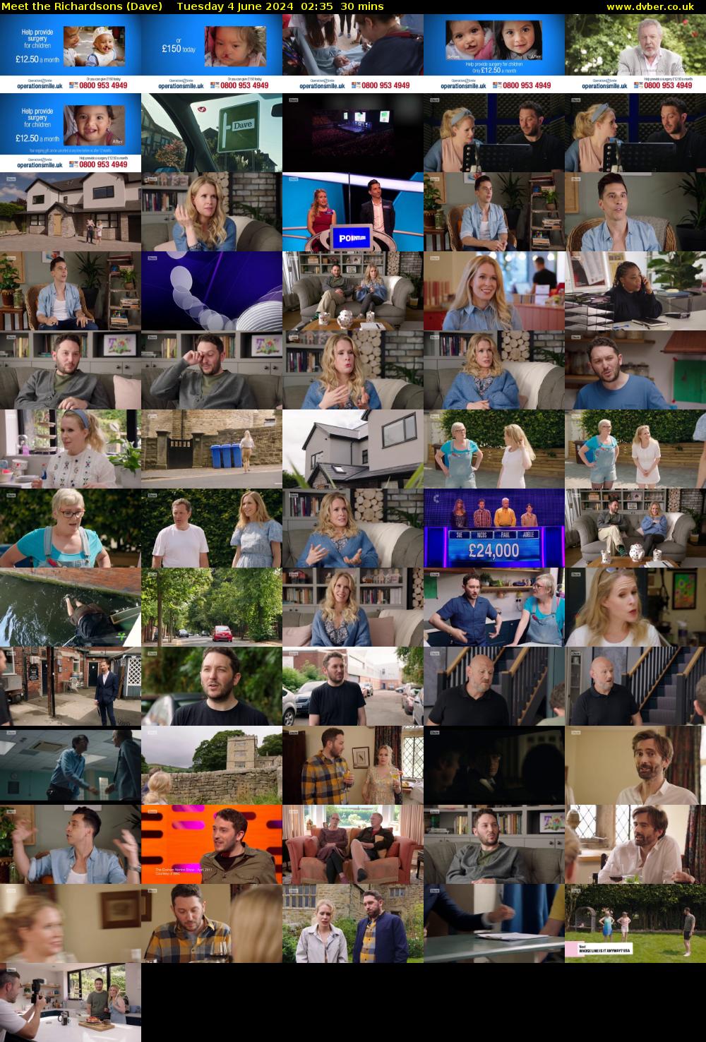 Meet the Richardsons (Dave) Tuesday 4 June 2024 02:35 - 03:05