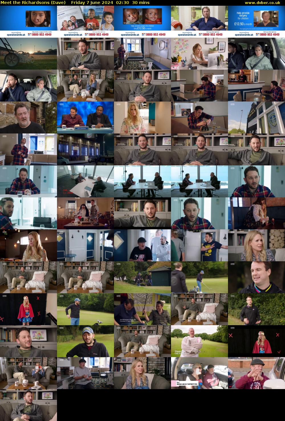 Meet the Richardsons (Dave) Friday 7 June 2024 02:30 - 03:00