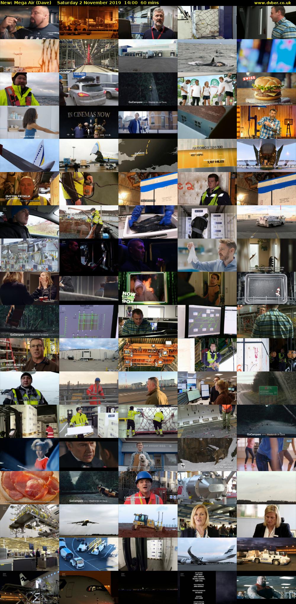 Mega Air (Dave) Saturday 2 November 2019 14:00 - 15:00