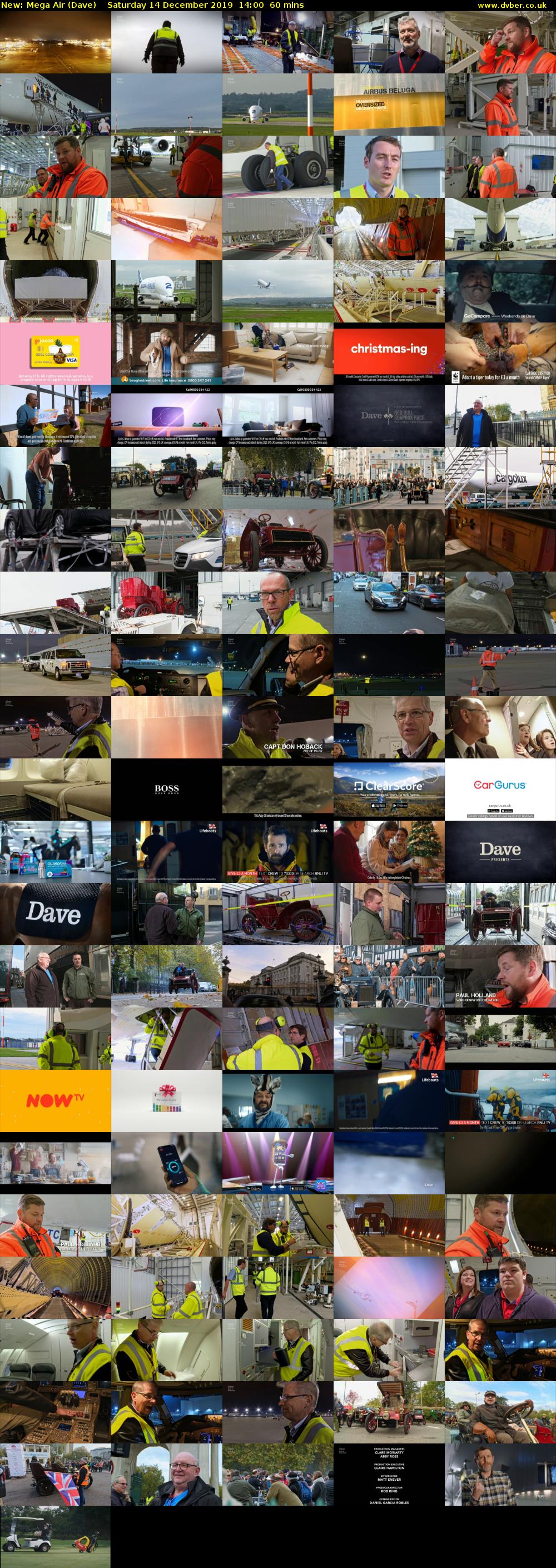 Mega Air (Dave) Saturday 14 December 2019 14:00 - 15:00