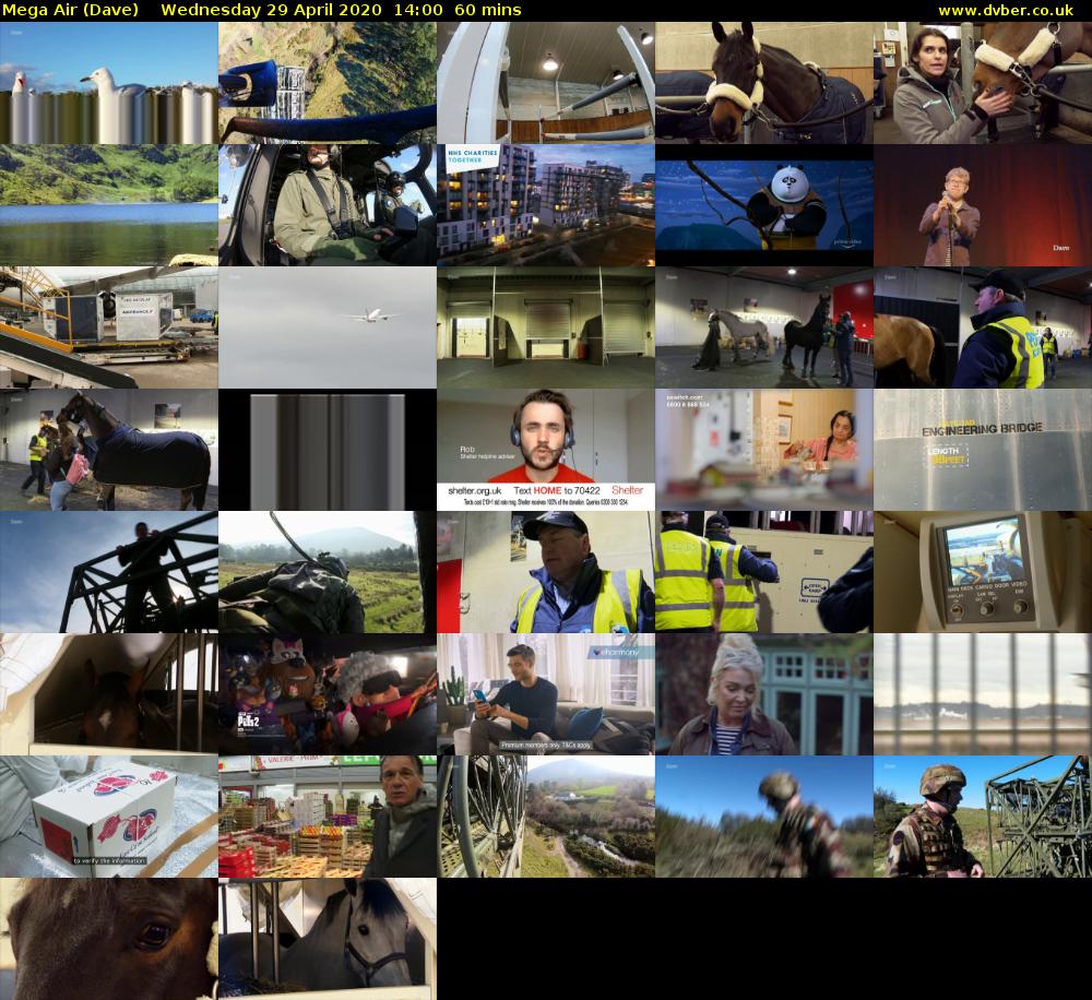Mega Air (Dave) Wednesday 29 April 2020 14:00 - 15:00