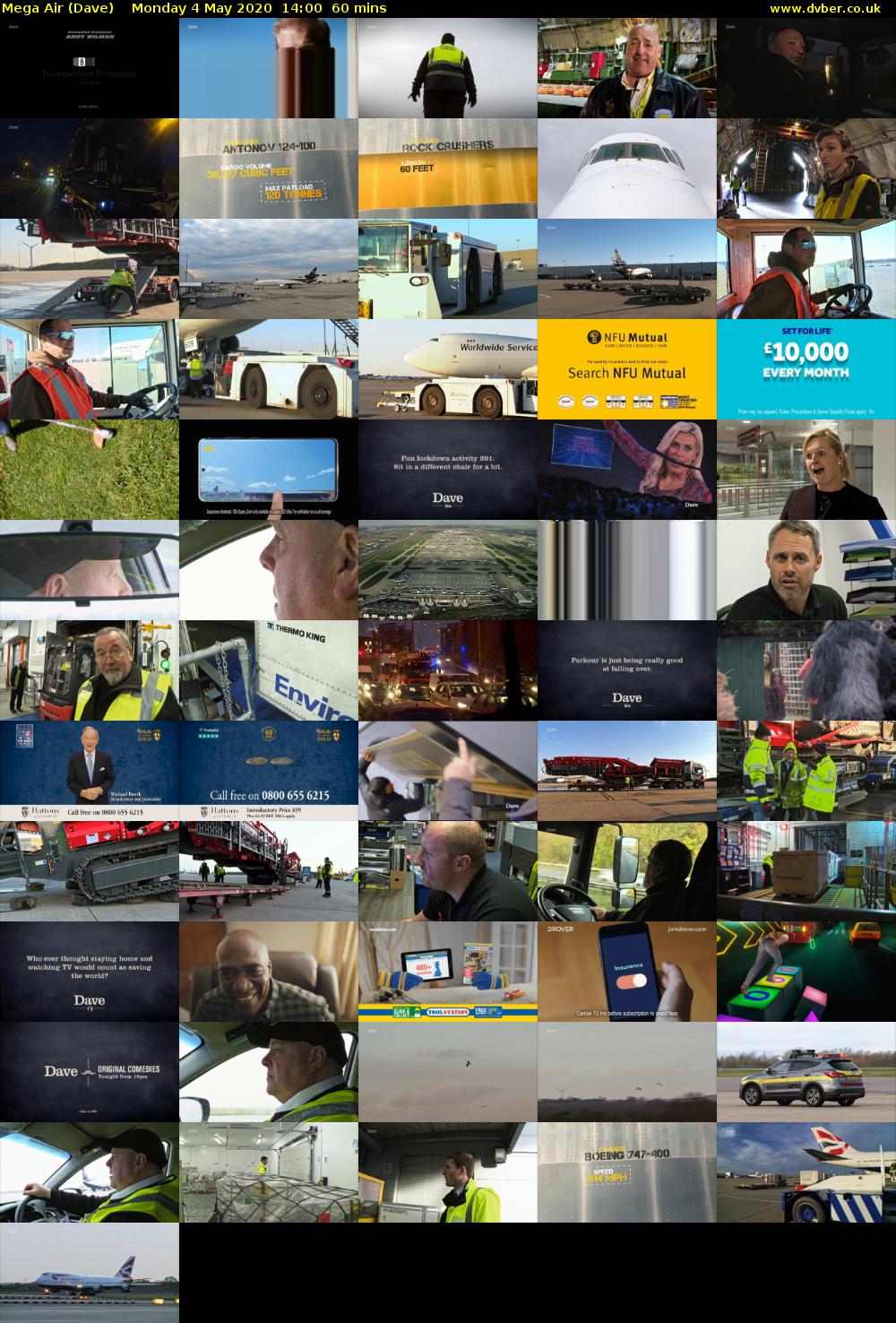 Mega Air (Dave) Monday 4 May 2020 14:00 - 15:00