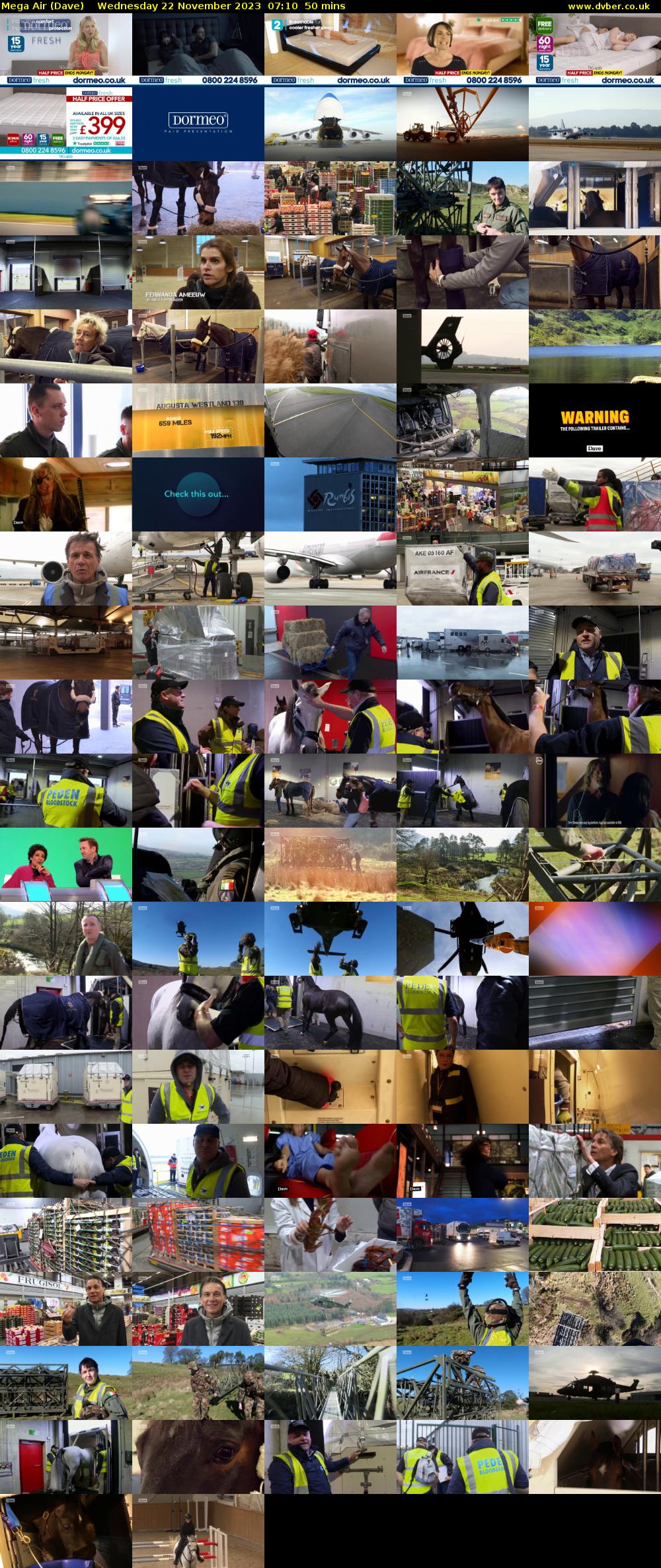 Mega Air (Dave) Wednesday 22 November 2023 07:10 - 08:00