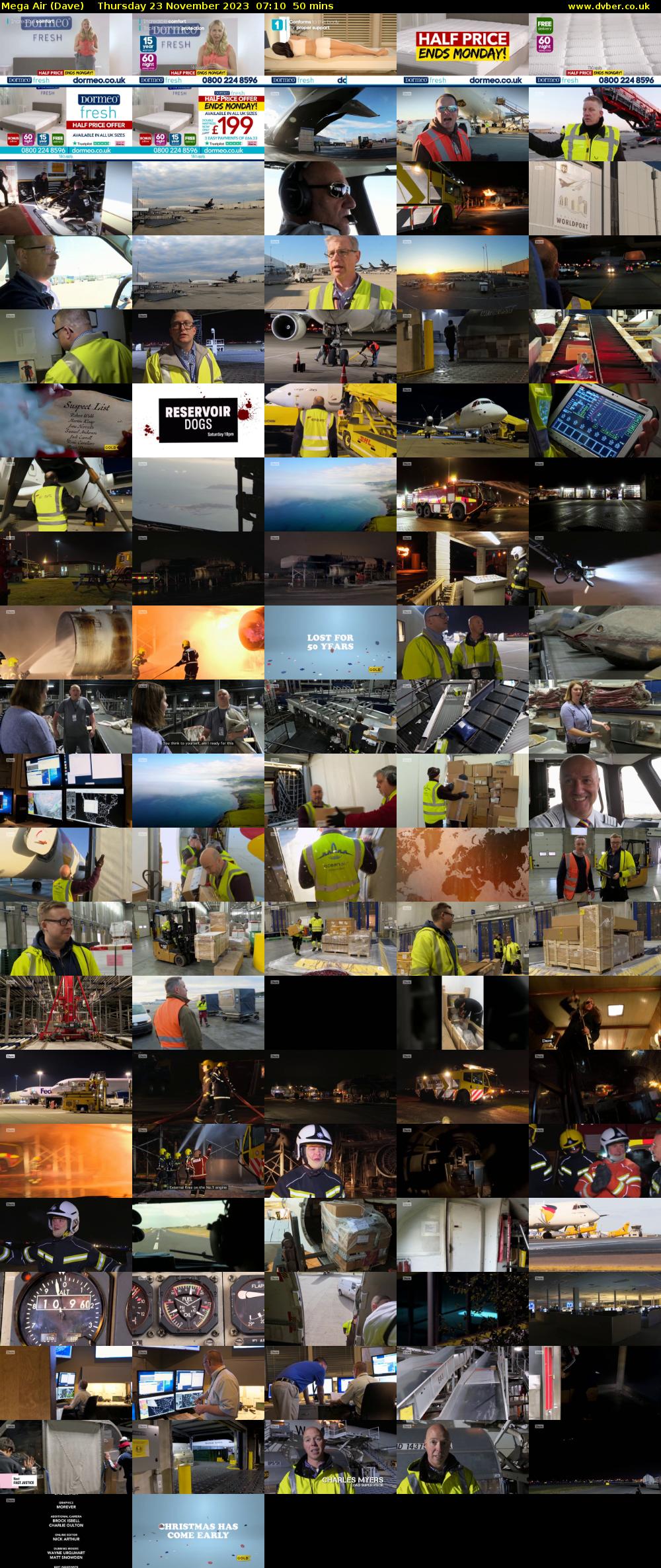 Mega Air (Dave) Thursday 23 November 2023 07:10 - 08:00