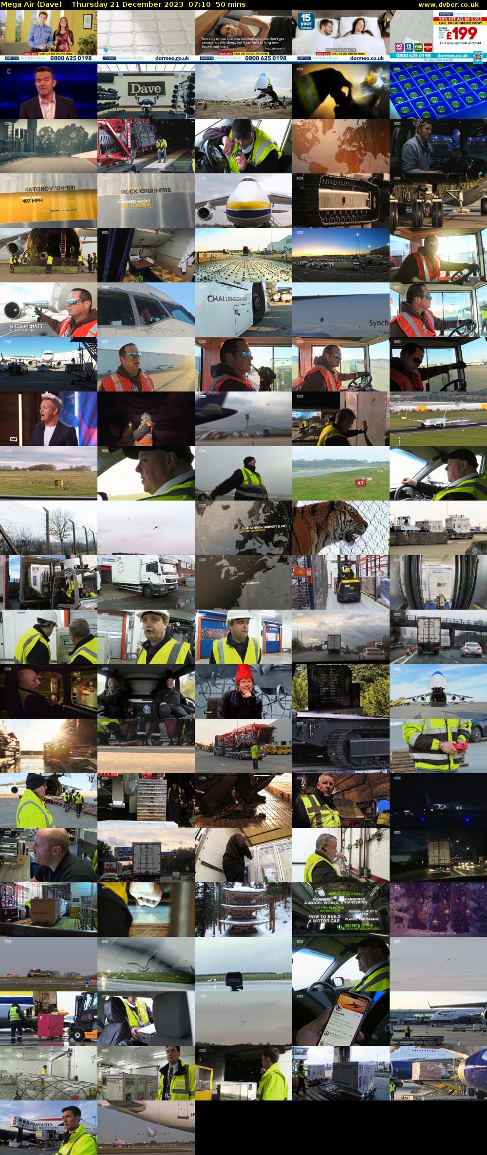 Mega Air (Dave) Thursday 21 December 2023 07:10 - 08:00