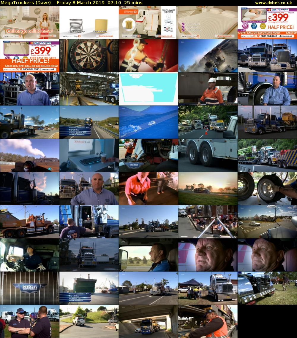 MegaTruckers (Dave) Friday 8 March 2019 07:10 - 07:35