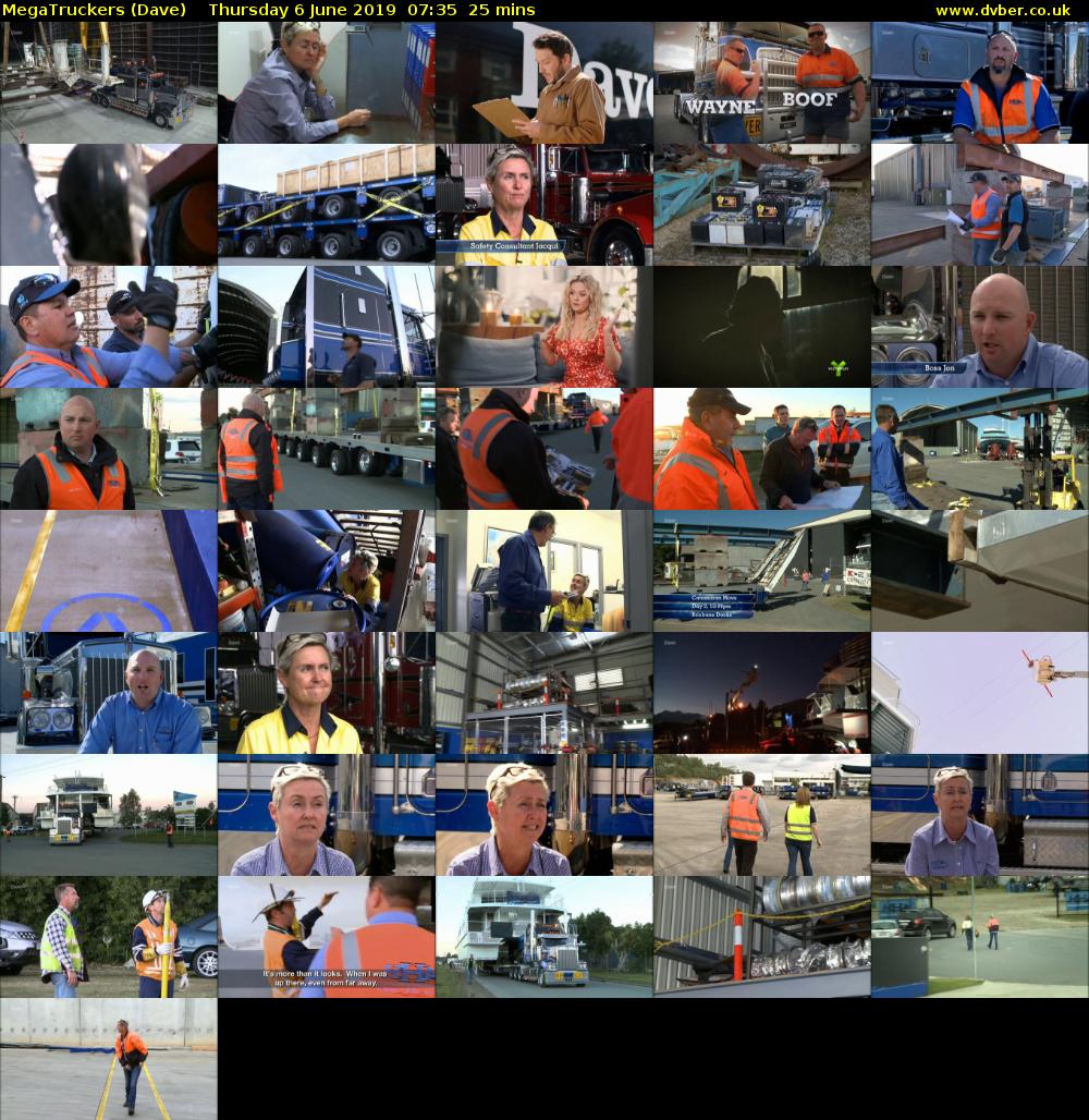 MegaTruckers (Dave) Thursday 6 June 2019 07:35 - 08:00