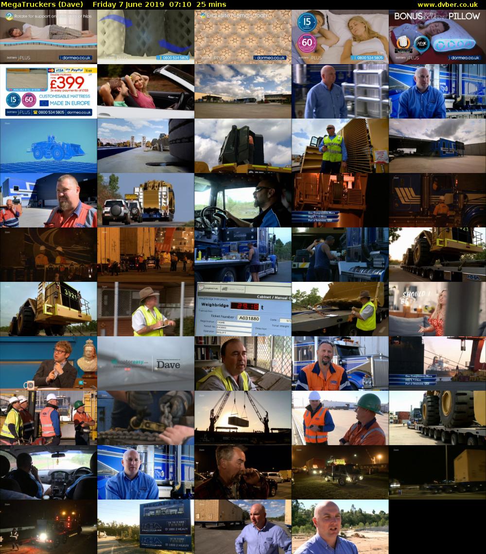 MegaTruckers (Dave) Friday 7 June 2019 07:10 - 07:35