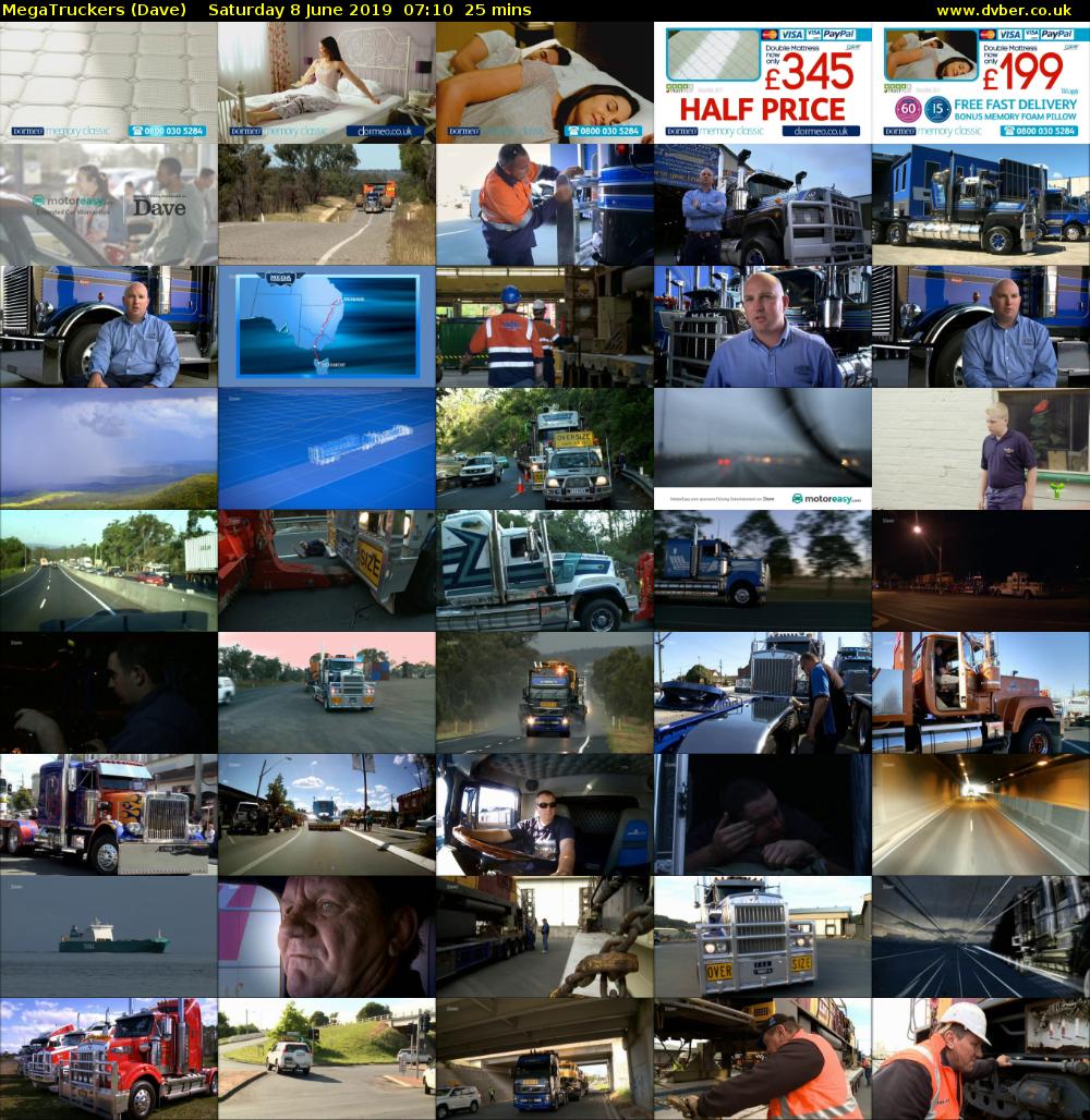 MegaTruckers (Dave) Saturday 8 June 2019 07:10 - 07:35