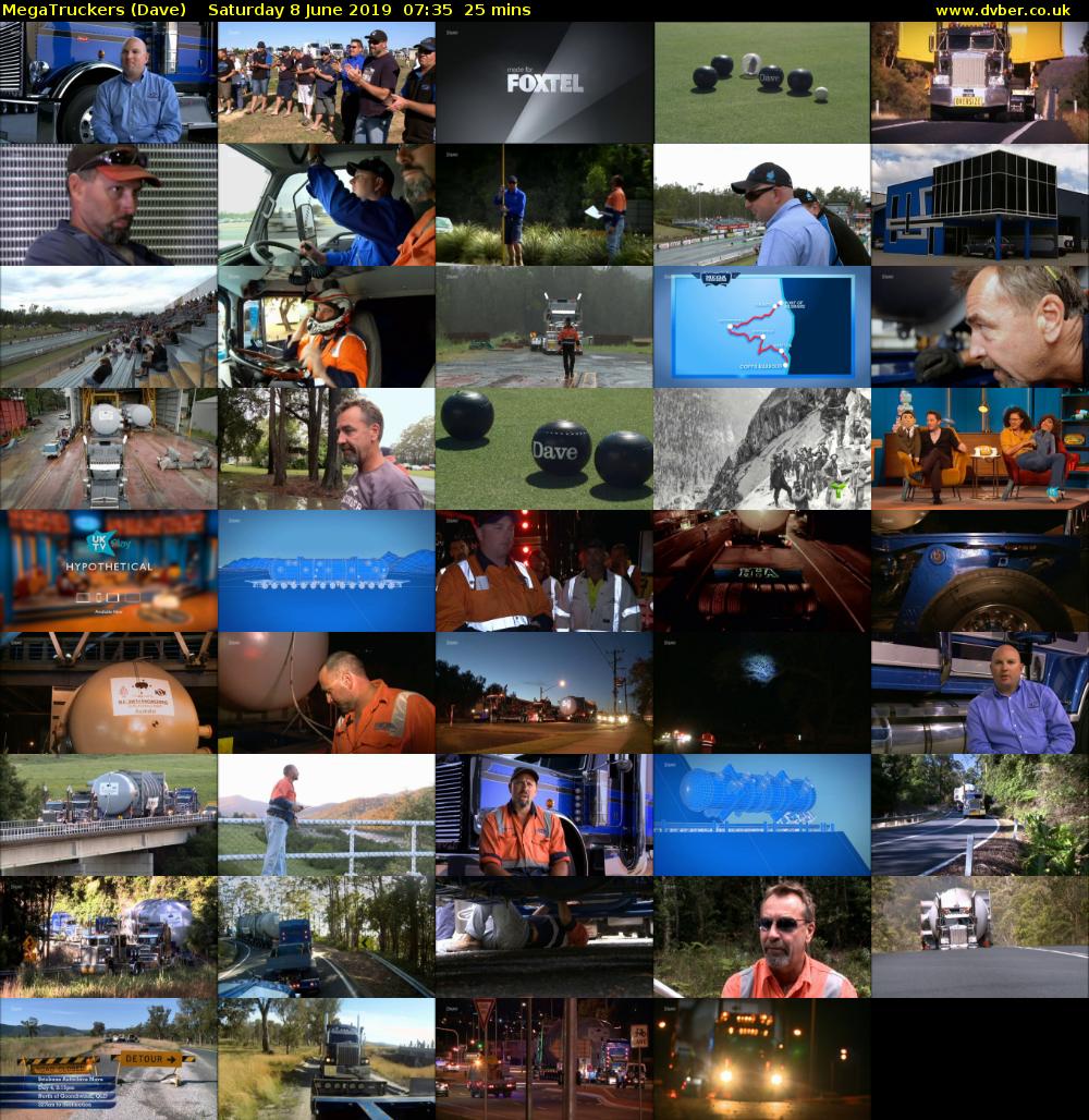 MegaTruckers (Dave) Saturday 8 June 2019 07:35 - 08:00