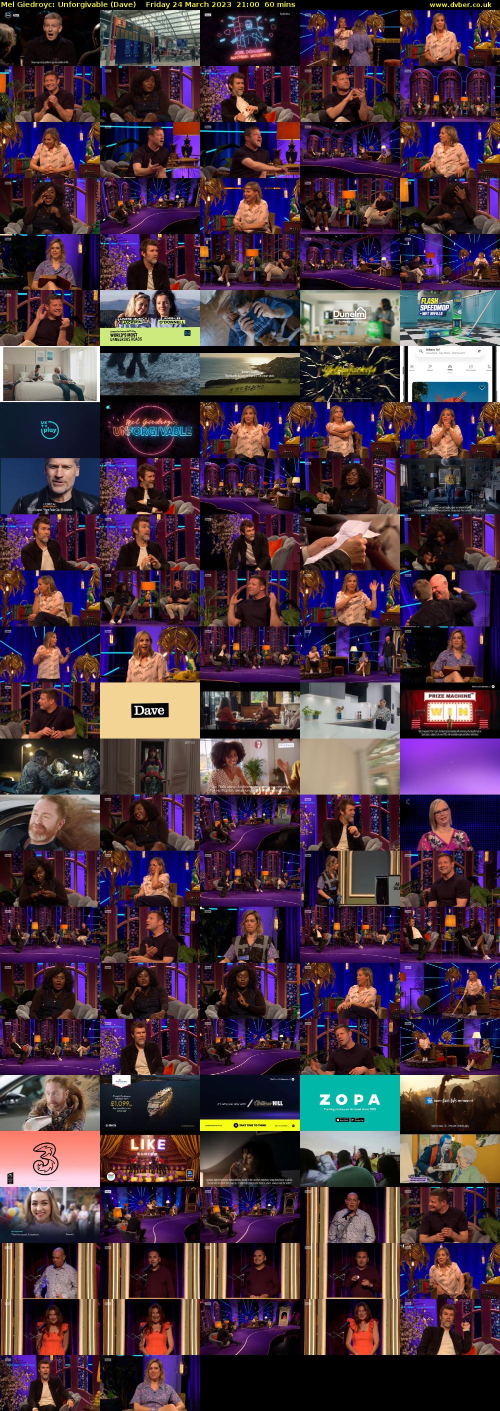 Mel Giedroyc: Unforgivable (Dave) Friday 24 March 2023 21:00 - 22:00
