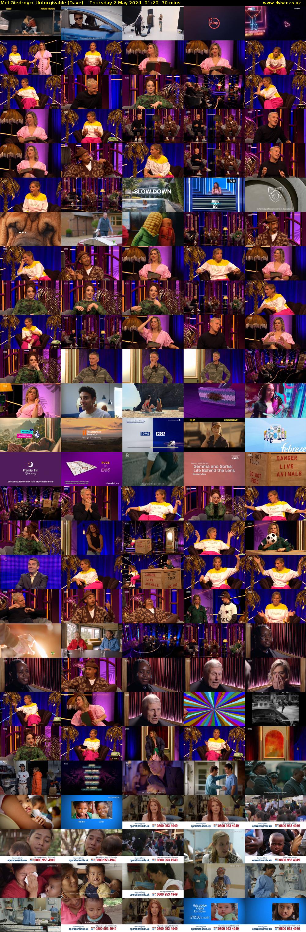 Mel Giedroyc: Unforgivable (Dave) Thursday 2 May 2024 01:20 - 02:30