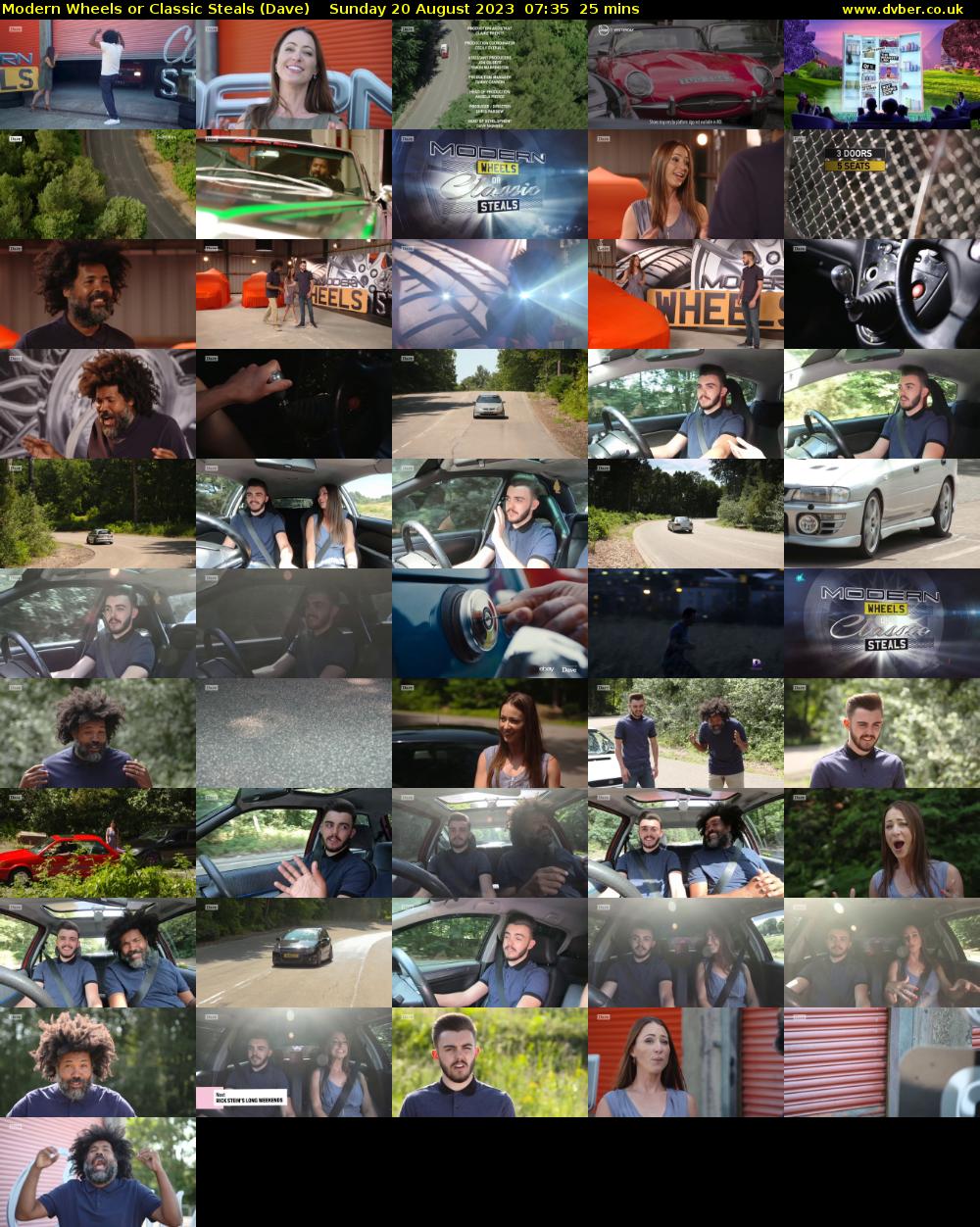 Modern Wheels or Classic Steals (Dave) Sunday 20 August 2023 07:35 - 08:00