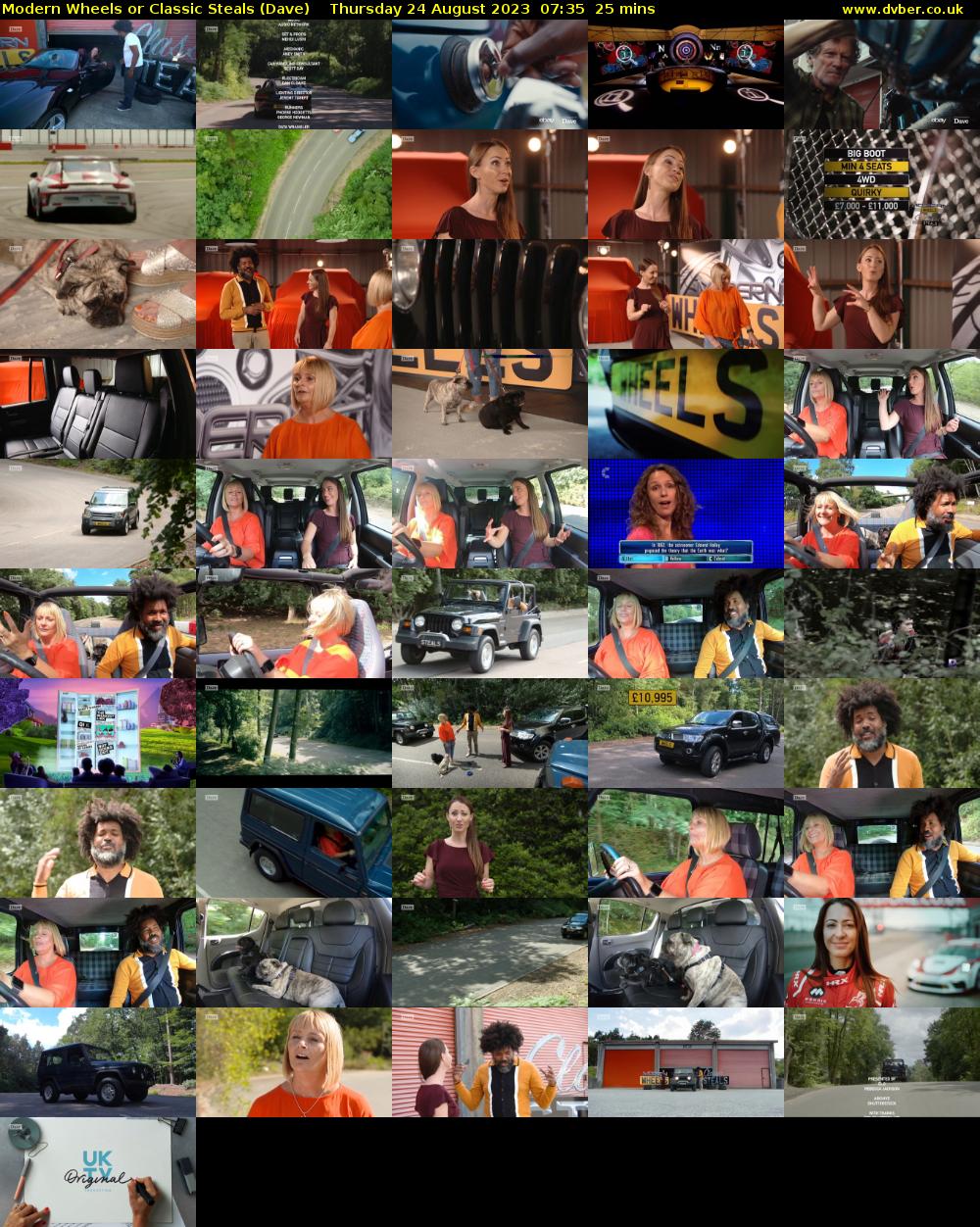 Modern Wheels or Classic Steals (Dave) Thursday 24 August 2023 07:35 - 08:00