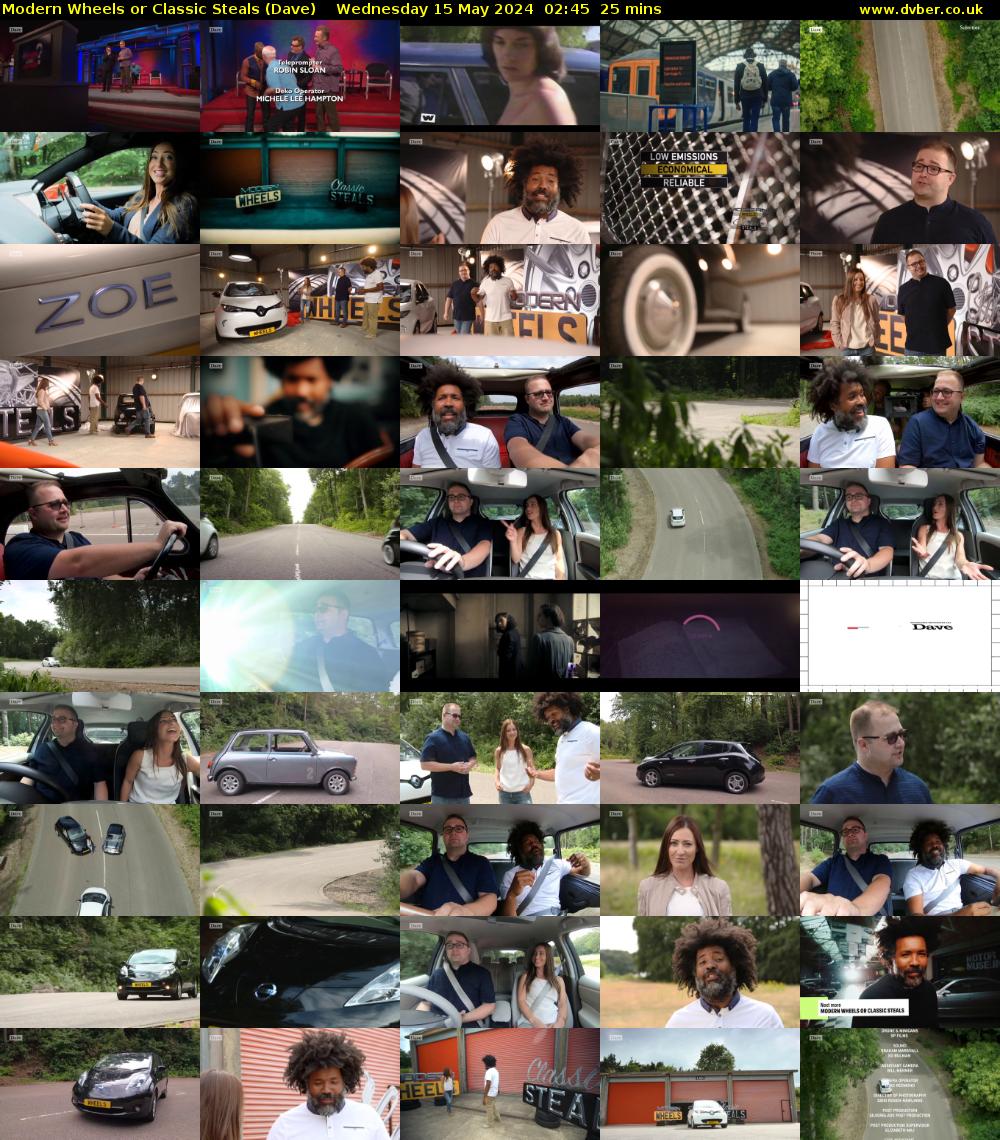 Modern Wheels or Classic Steals (Dave) Wednesday 15 May 2024 02:45 - 03:10