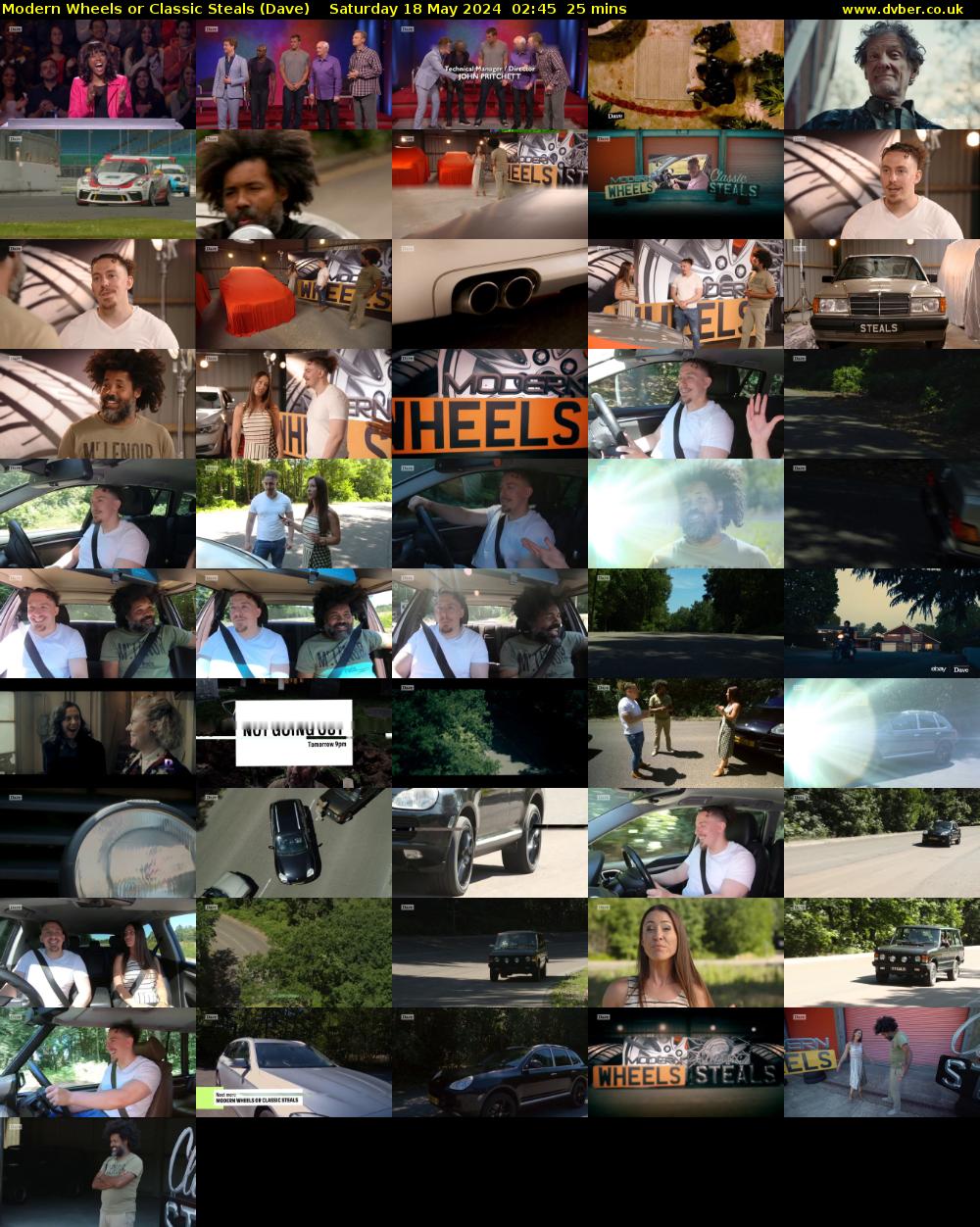 Modern Wheels or Classic Steals (Dave) Saturday 18 May 2024 02:45 - 03:10