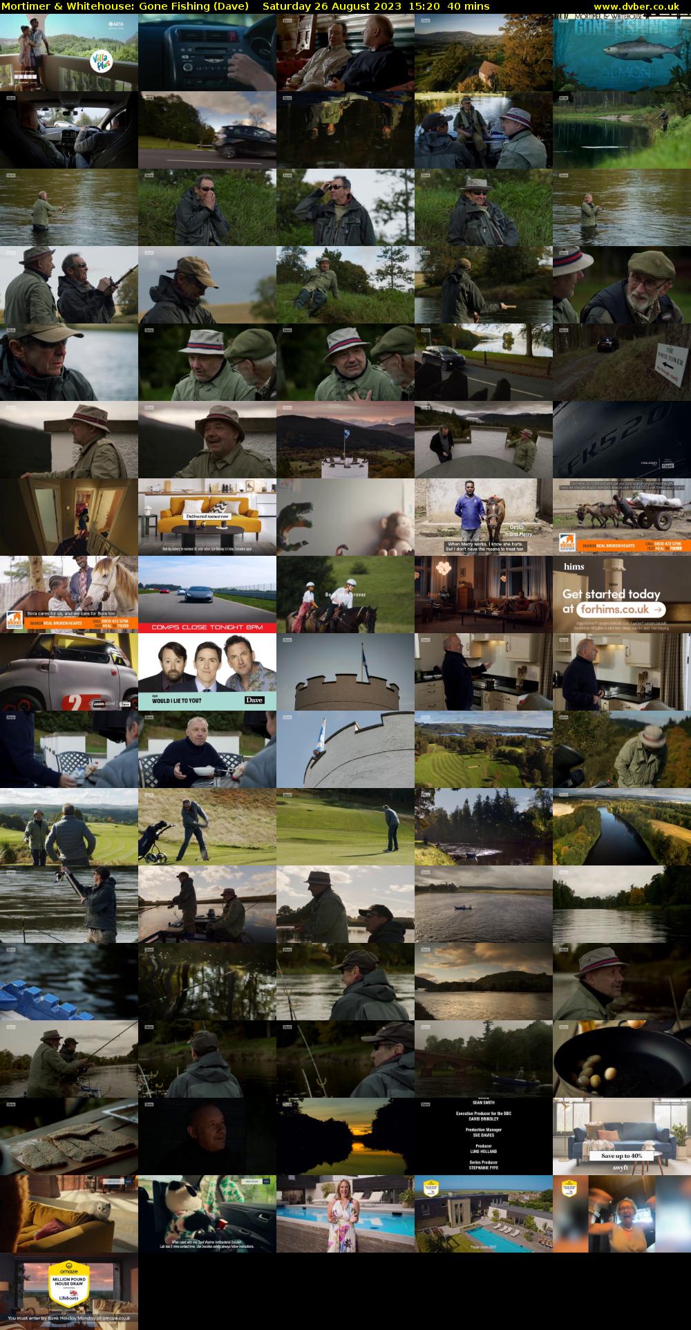 Mortimer & Whitehouse: Gone Fishing (Dave) Saturday 26 August 2023 15:20 - 16:00